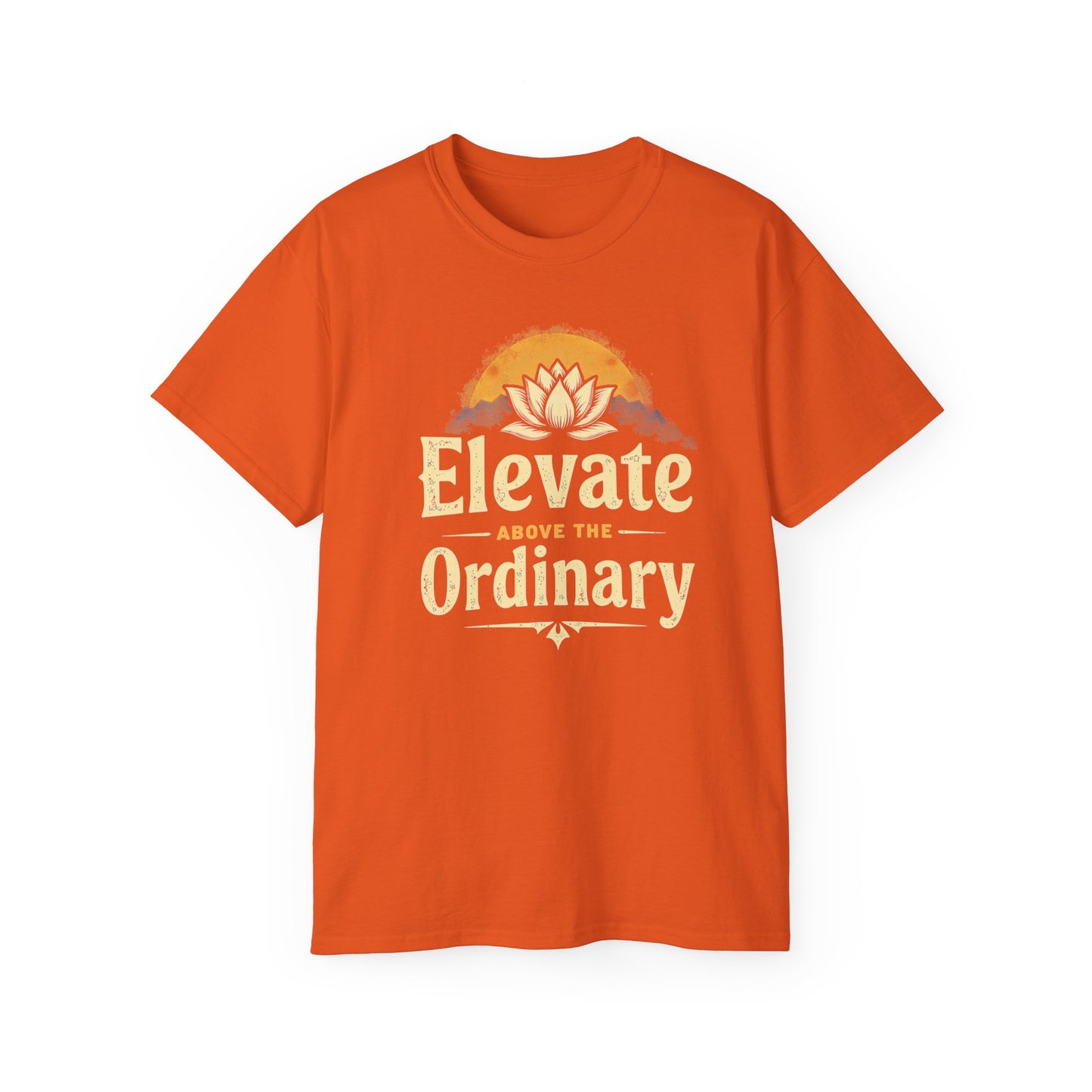 Inspirational Unisex Ultra Cotton Tee - 'Elevate Above the Ordinary' - Psychonaut Swag