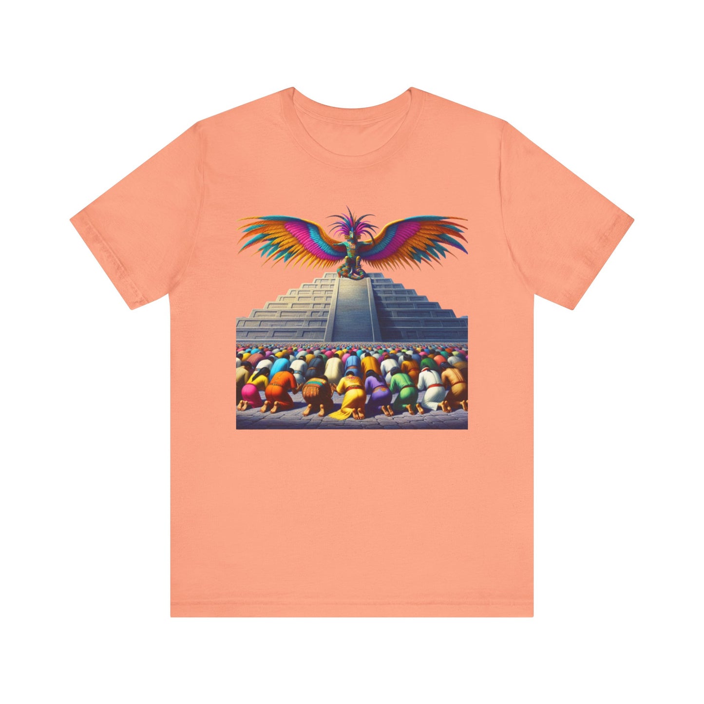 Feathered Serpent, Unisex Jersey Short Sleeve Tee - Psychonaut Swag