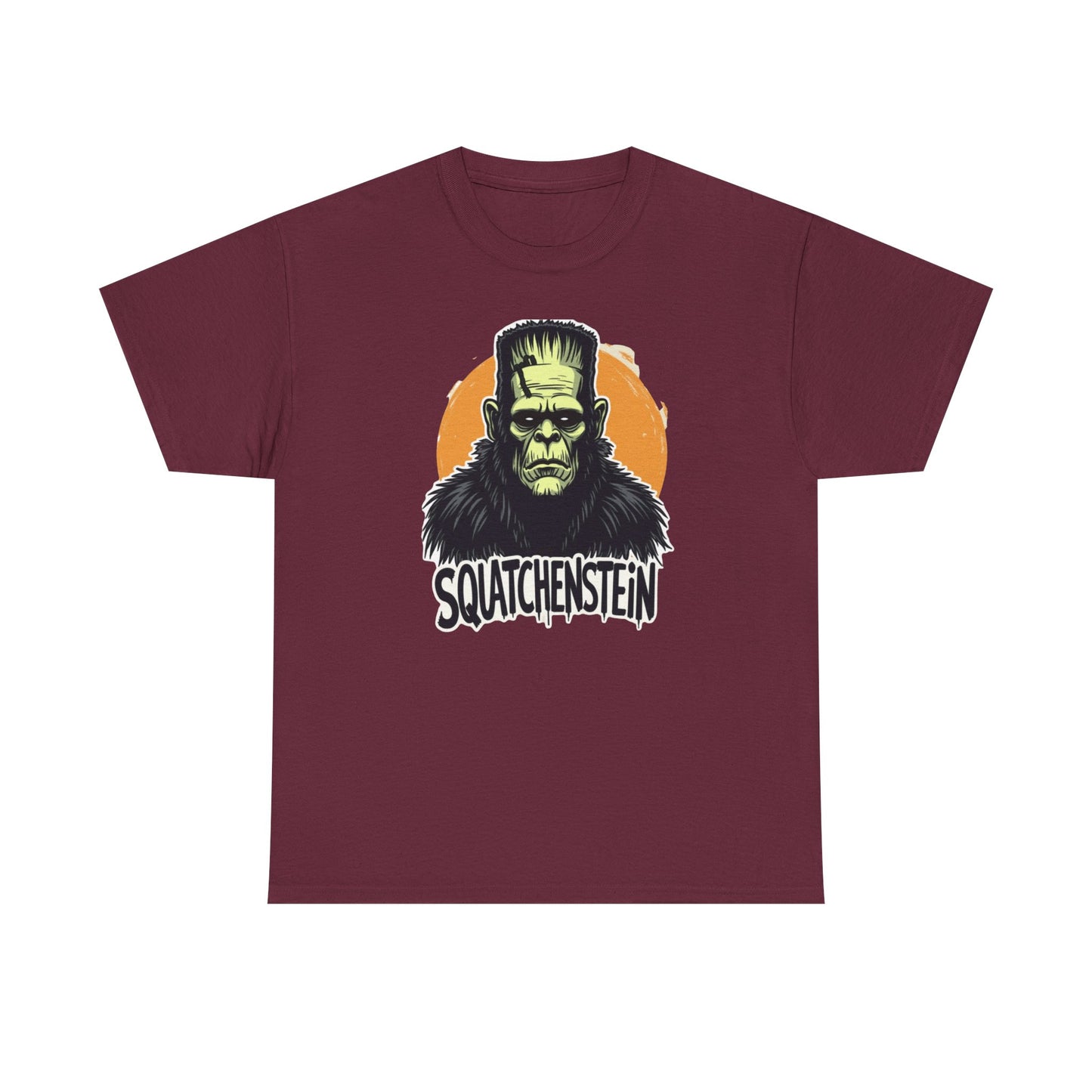 Sasquatch Halloween Tee, Funny Graphic Shirt, Unisex Costume T-Shirt, Retro Monster Apparel, Unique Gift for Halloween