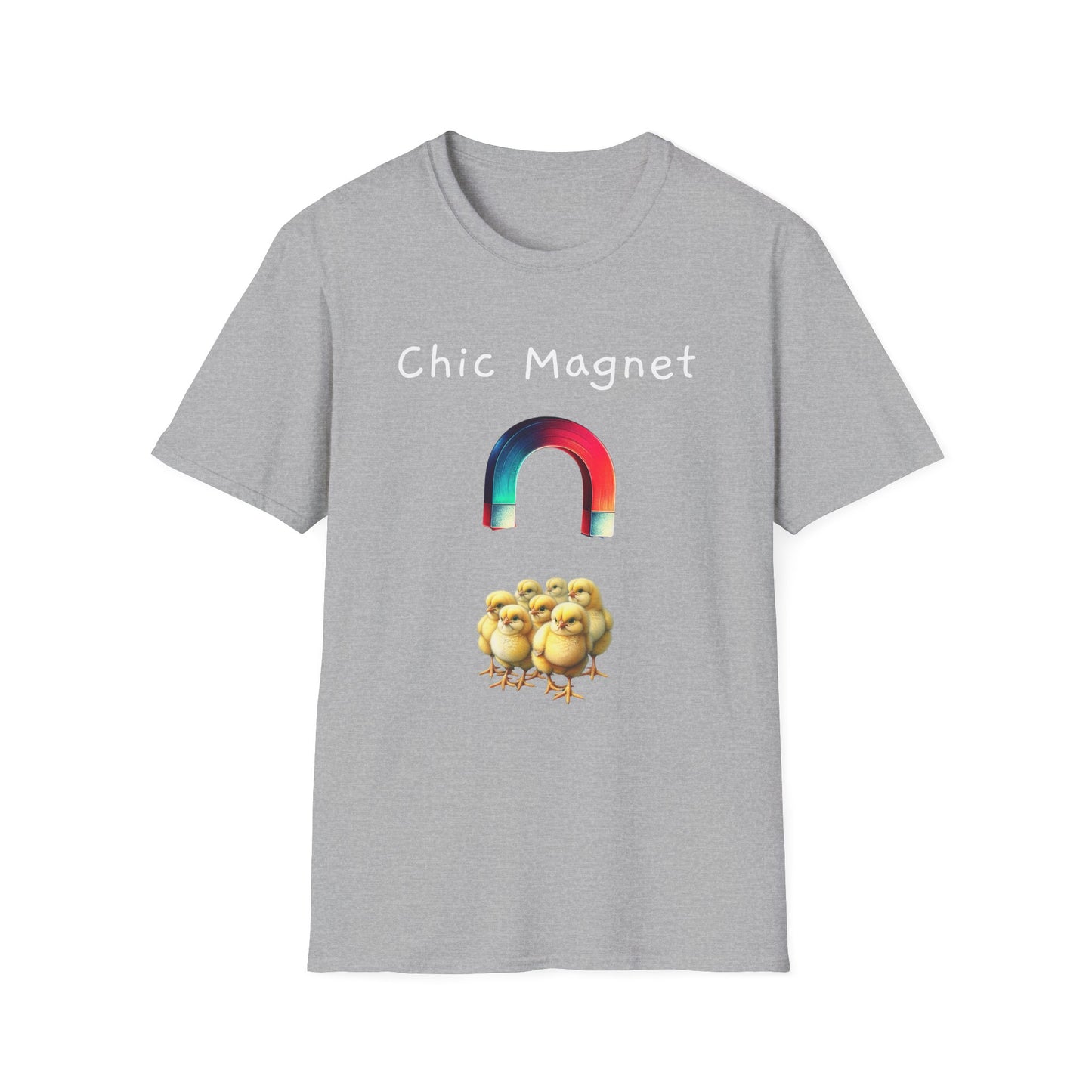 Chic Magnet Unisex Softstyle T-Shirt - Fun and Quirky Graphic Tee - Psychonaut Swag