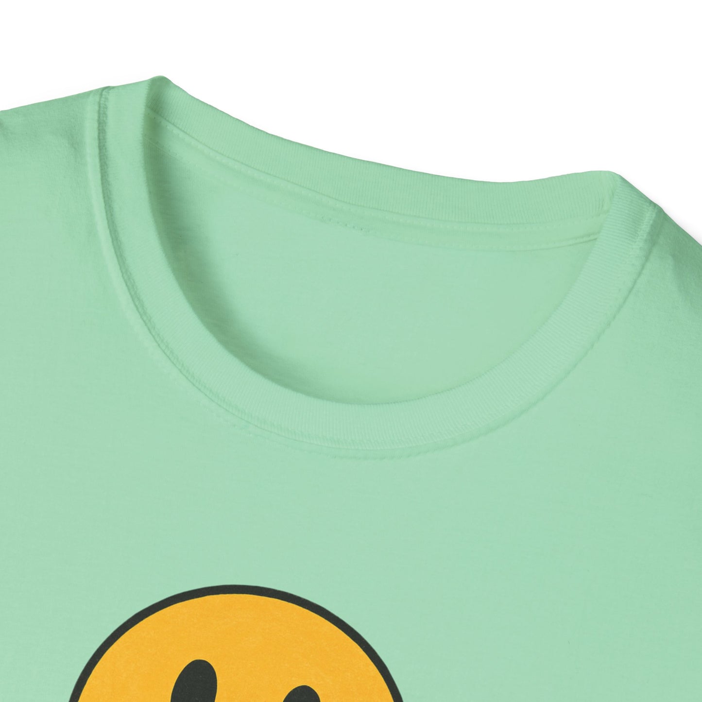Smile Encouragement T-Shirt, Positive Vibes Tee, Unisex Graphic Shirt, Gift for Friends, Casual Wear, Everyday Comfort - Psychonaut Swag