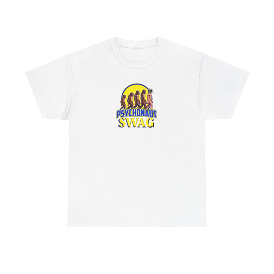 Psychonaut Basic tee, (Small Biz),  Unisex Heavy Cotton Tee, Psychedelic T-Shirt, Gifts for Festival Lovers, Unisex Graphic Tee, Casual Wear, Summer Vibes