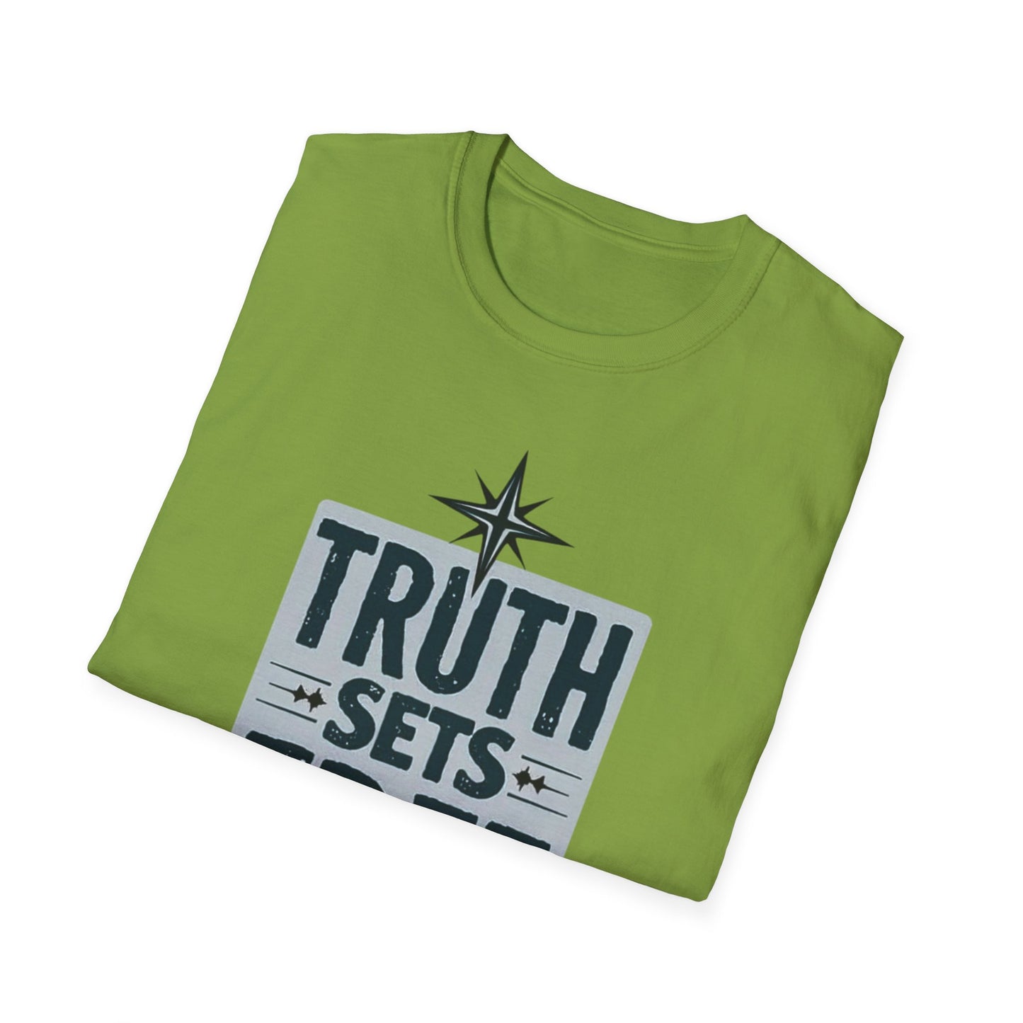 Truth sets Free, Unisex Softstyle T-Shirt - Psychonaut Swag