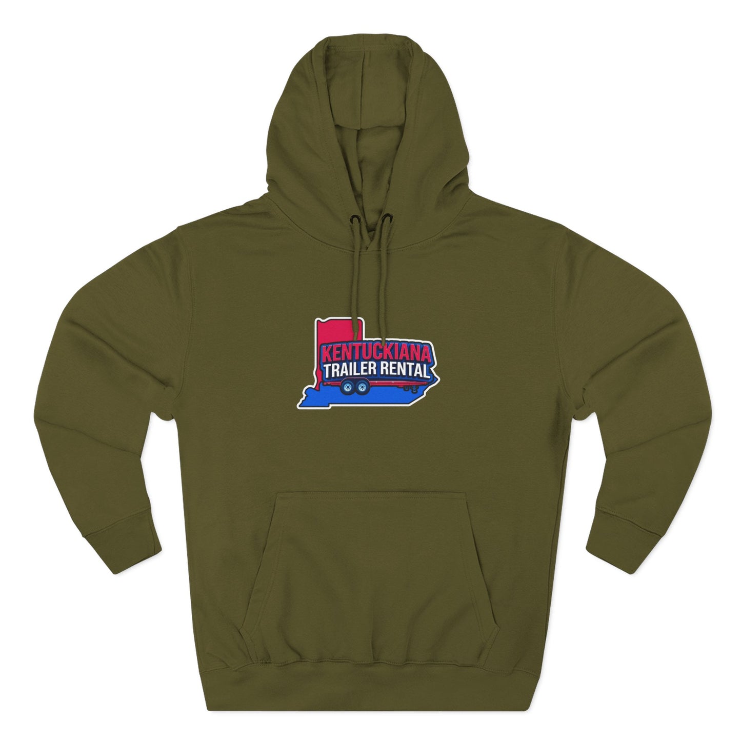 Kentuckiana Trailer Rental Hoodie | Cozy Casual Wear, Perfect for Road Trips, Gift for Outdoor Enthusiasts, Iconic Travel Style