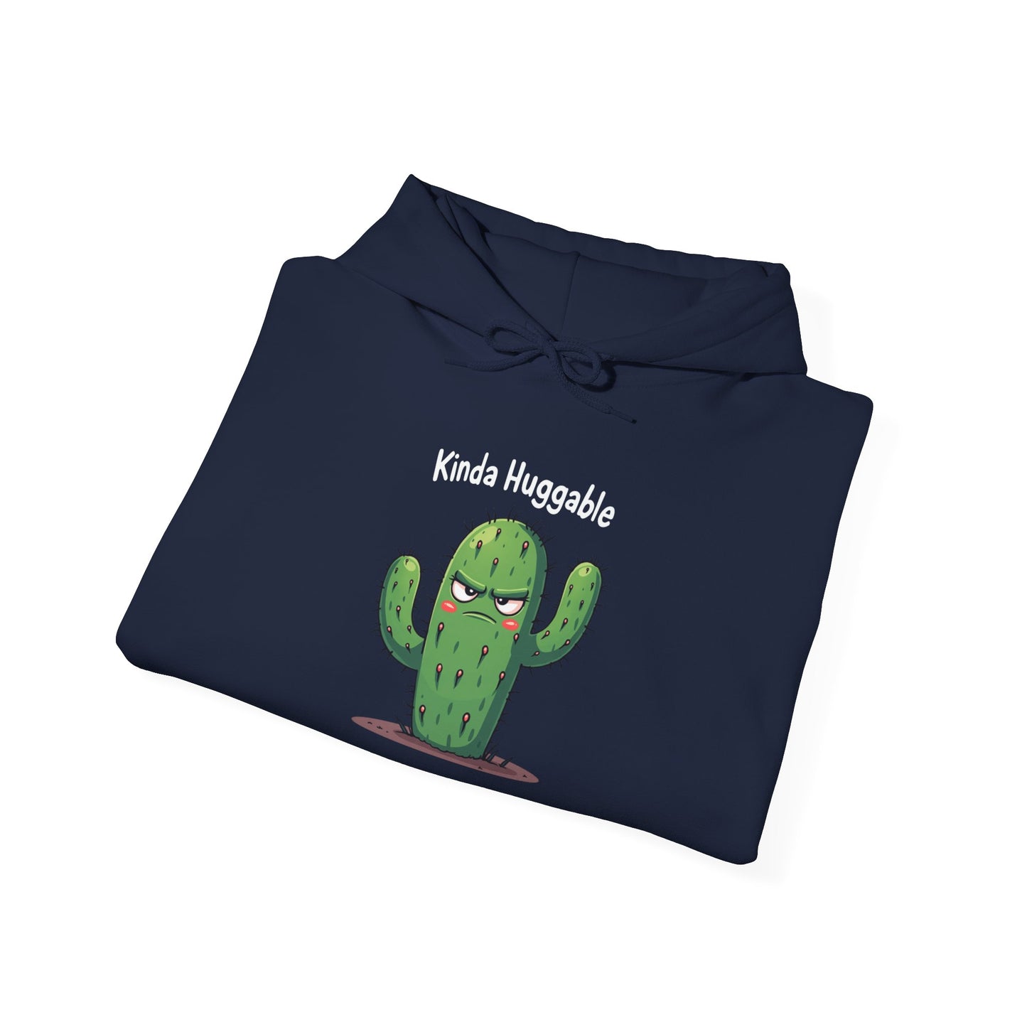 Kinda Huggable, Unisex Heavy Blend Sweatshirt, Comfy Gift, Funny Plant Lover Apparel, Perfect for Casual Outings, Spring Celebration - Psychonaut Swag