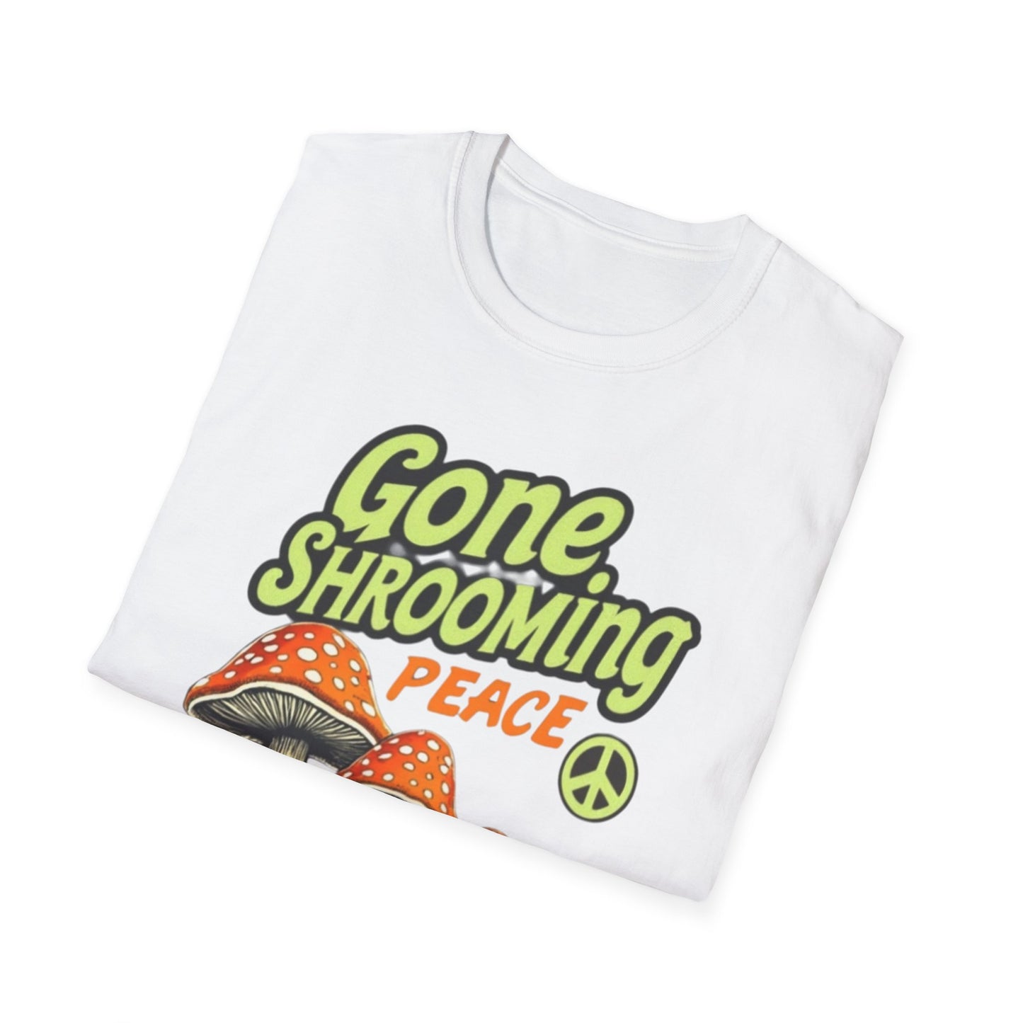 Gone Shrooming Unisex T-Shirt - Funny Mushroom Tee for Nature Lovers, Gift for Hikers, Campers, and Outdoor Enthusiasts - Psychonaut Swag