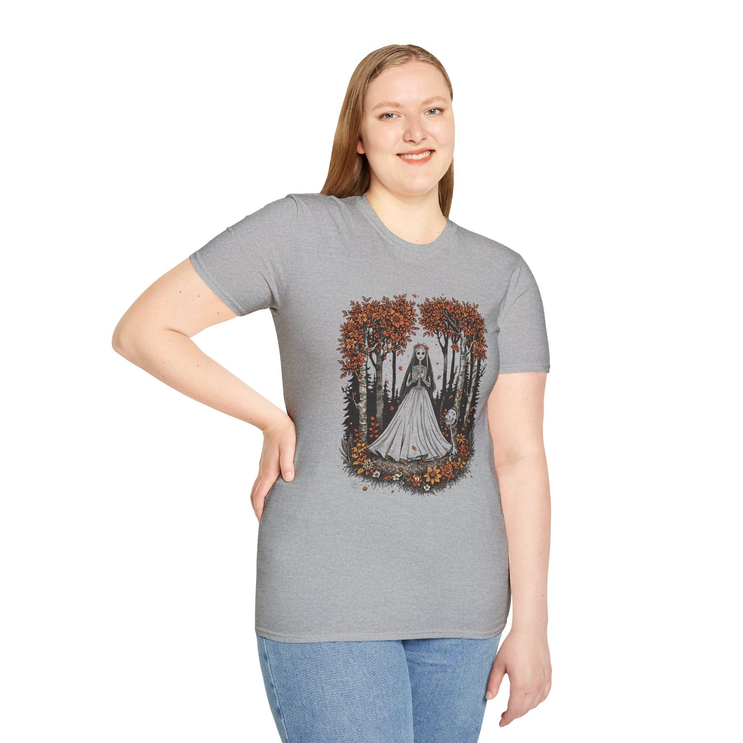 Spooky Bride T-Shirt, spooky bride