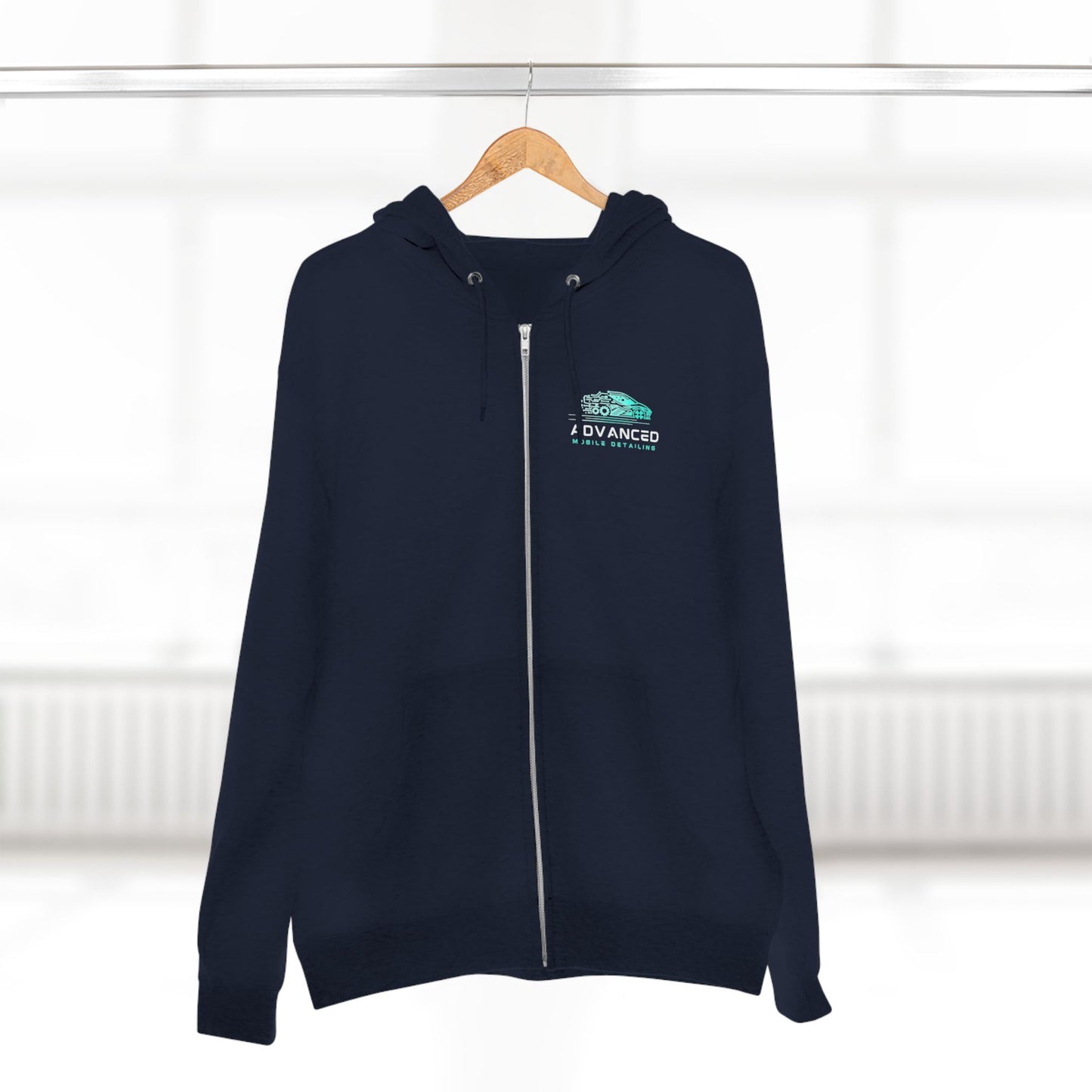 Advanced Mobile zip-up, Exploration Unisex Zip Hoodie, Cozy Zip Up, Casual Wear, Gift for Adventurers, Travel Enthusiasts