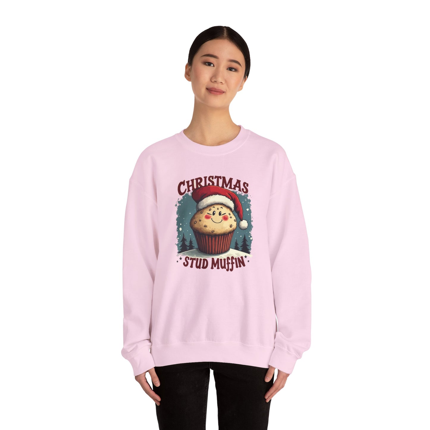Christmas Stud Muffin Crewneck Sweatshirt