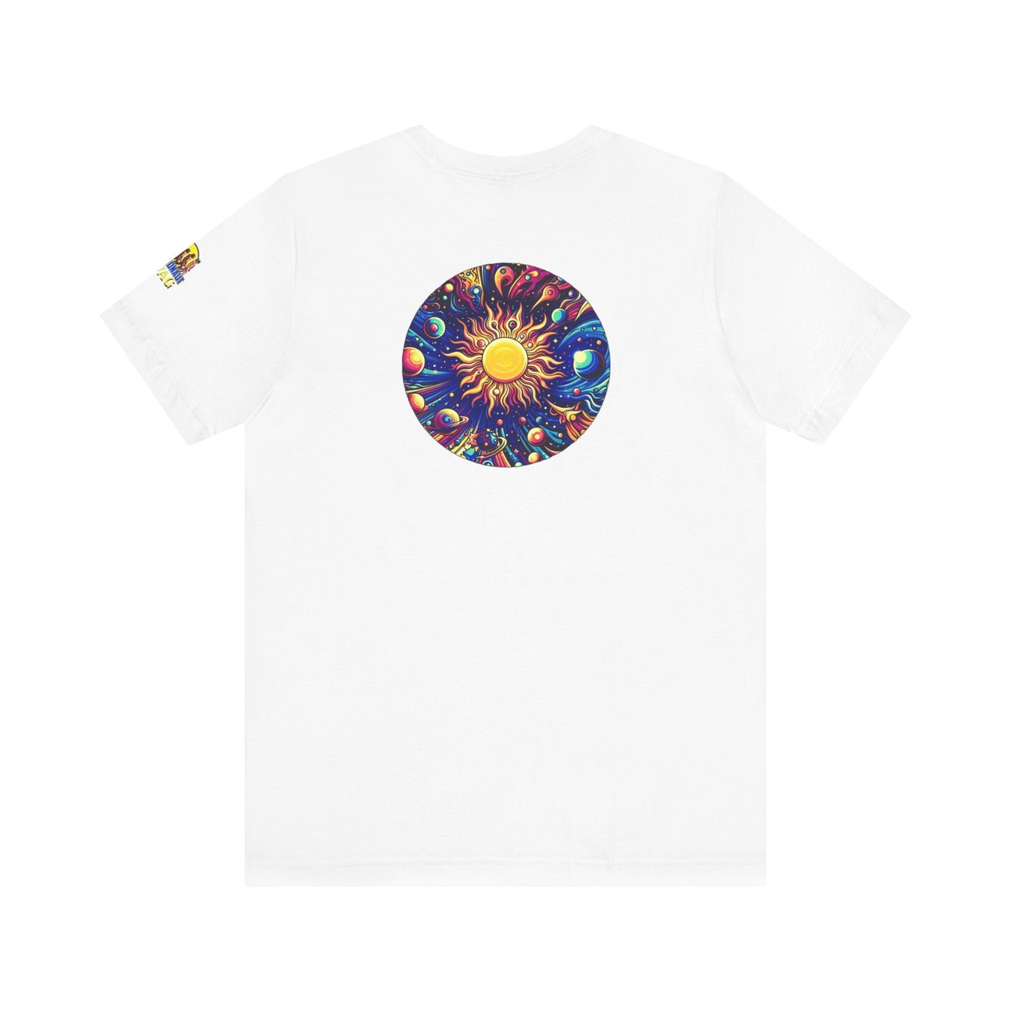 Psychonaut Staple solar system, Unisex Jersey Short Sleeve Tee - Psychonaut Swag