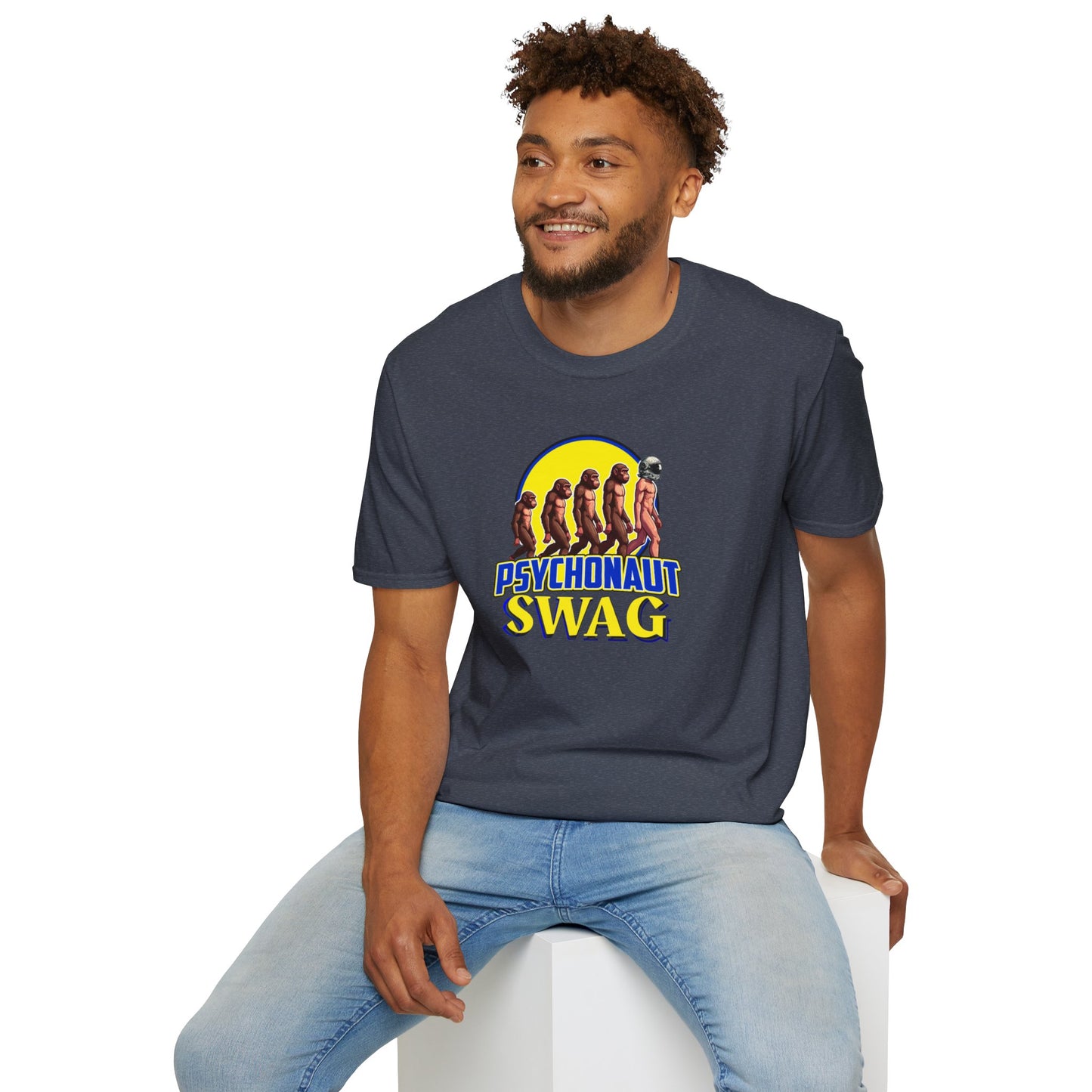 Psychonaut (Small Biz) Swag T-Shirt, Unisex Shirt for Car Lovers, Gift for Men and Women, Retro Art, Evolution Enthusiast Apparel, Birthday or Holiday Gift