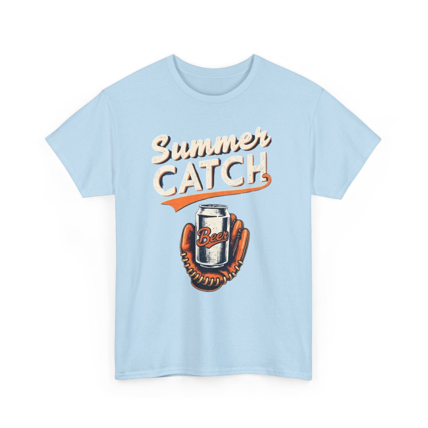 Summer Catch Tee, Casual Summer Shirt, Gift for Beer Lovers, Fun Graphic T-Shirt, Perfect for BBQs and Picnics - Psychonaut Swag
