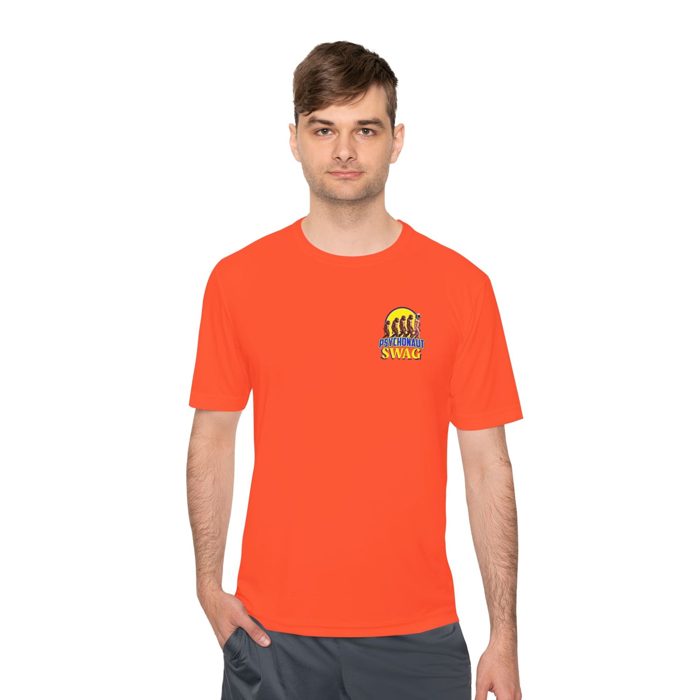 Psychonaut Swag, Small Biz, Unisex Moisture Wicking Tee, Workout Shirt, Gift for Car Enthusiasts, Casual Wear, Summer Activewear