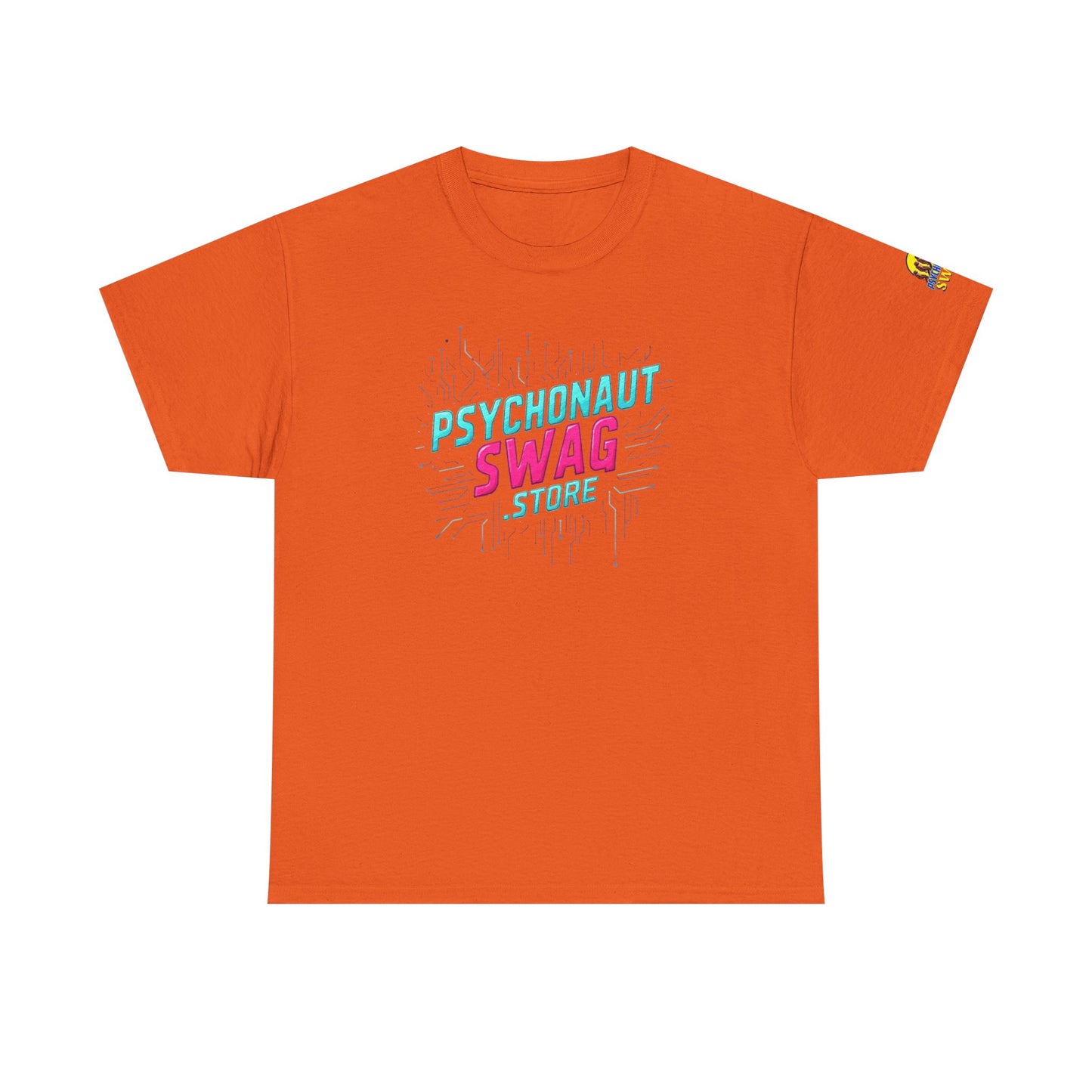 Psychonaut Swag, Human Billboard, Unisex Heavy Cotton Tee