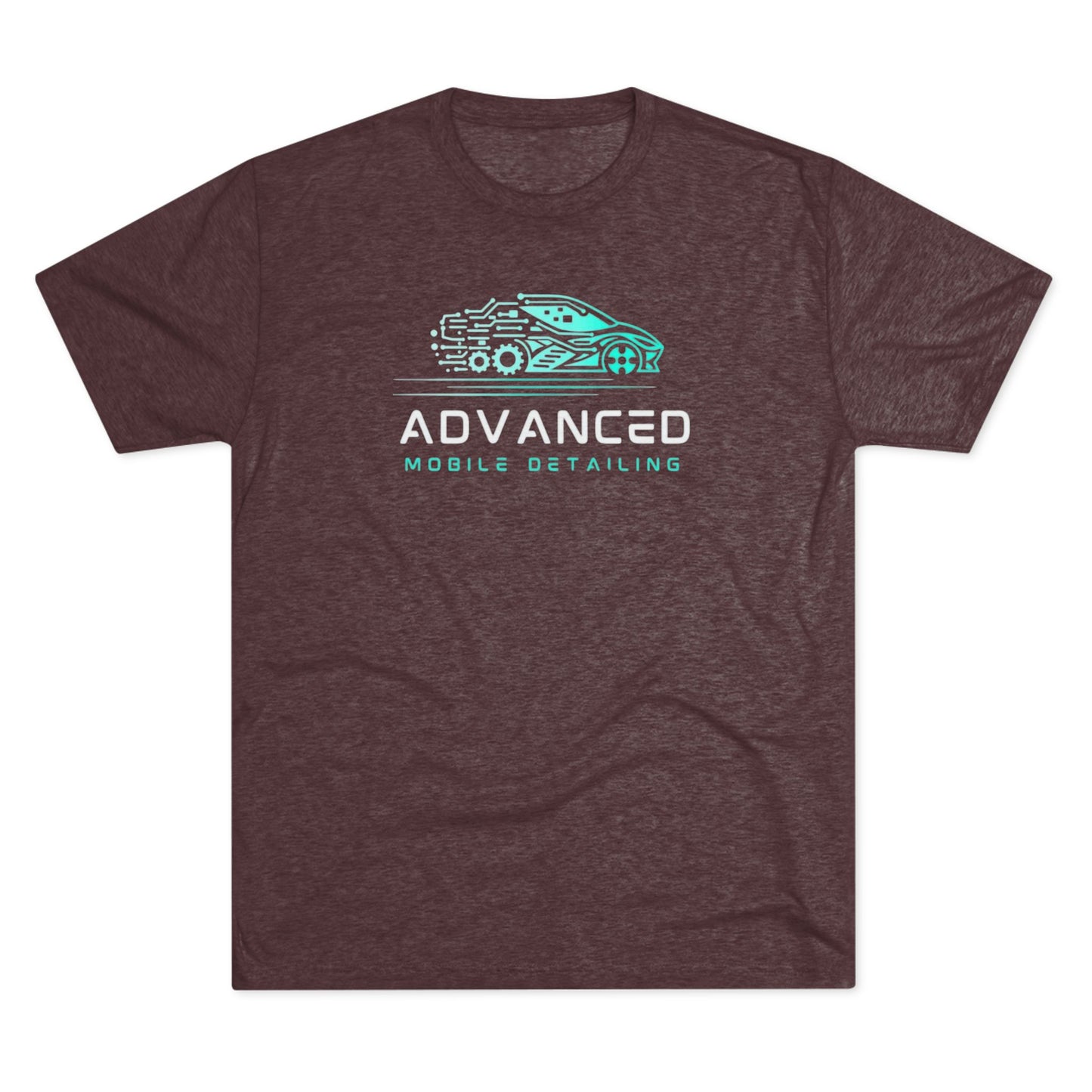Advanced Mobile Detailing, Tri-blend, Tee | Car Enthusiast T-Shirt, Custom Auto Care Shirt, Gift for Car Lovers, Unique Vehicle Detailing Apparel