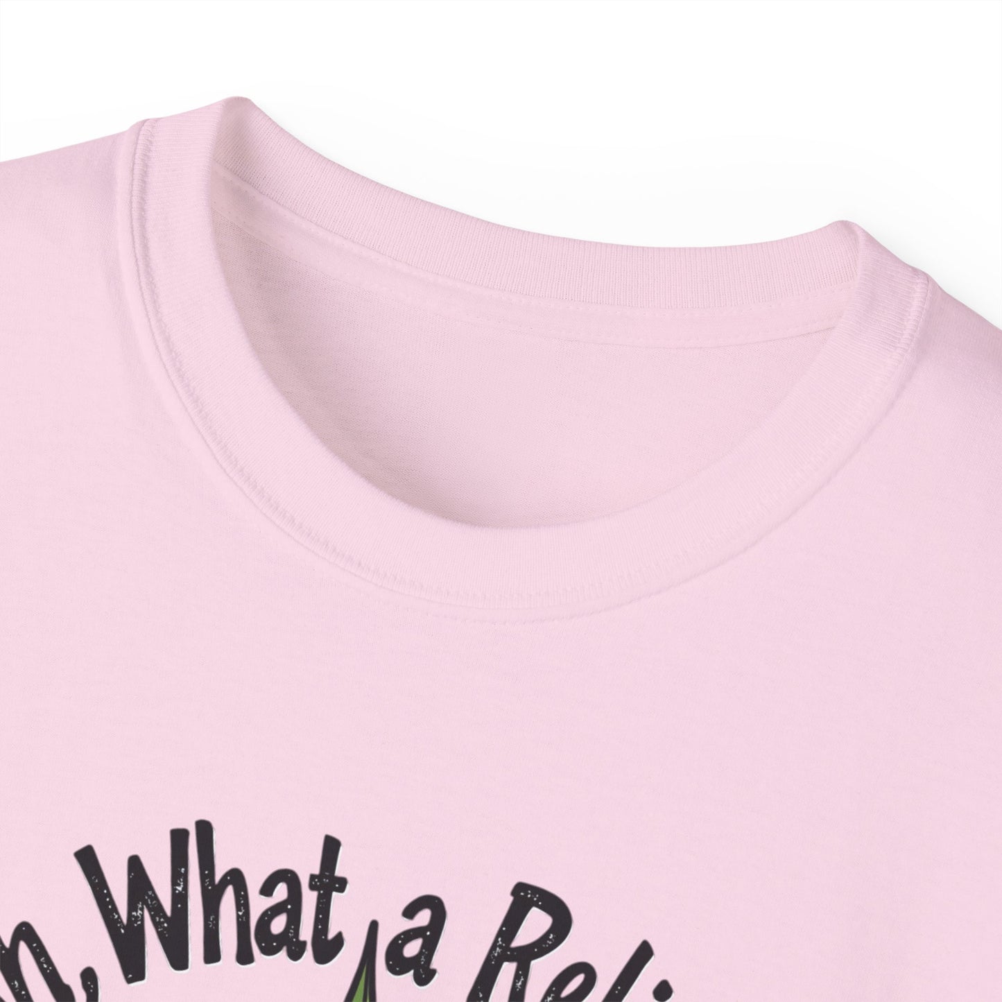 Ah, What a Relief Unisex Ultra Cotton Tee - Perfect for Cannabis Enthusiasts