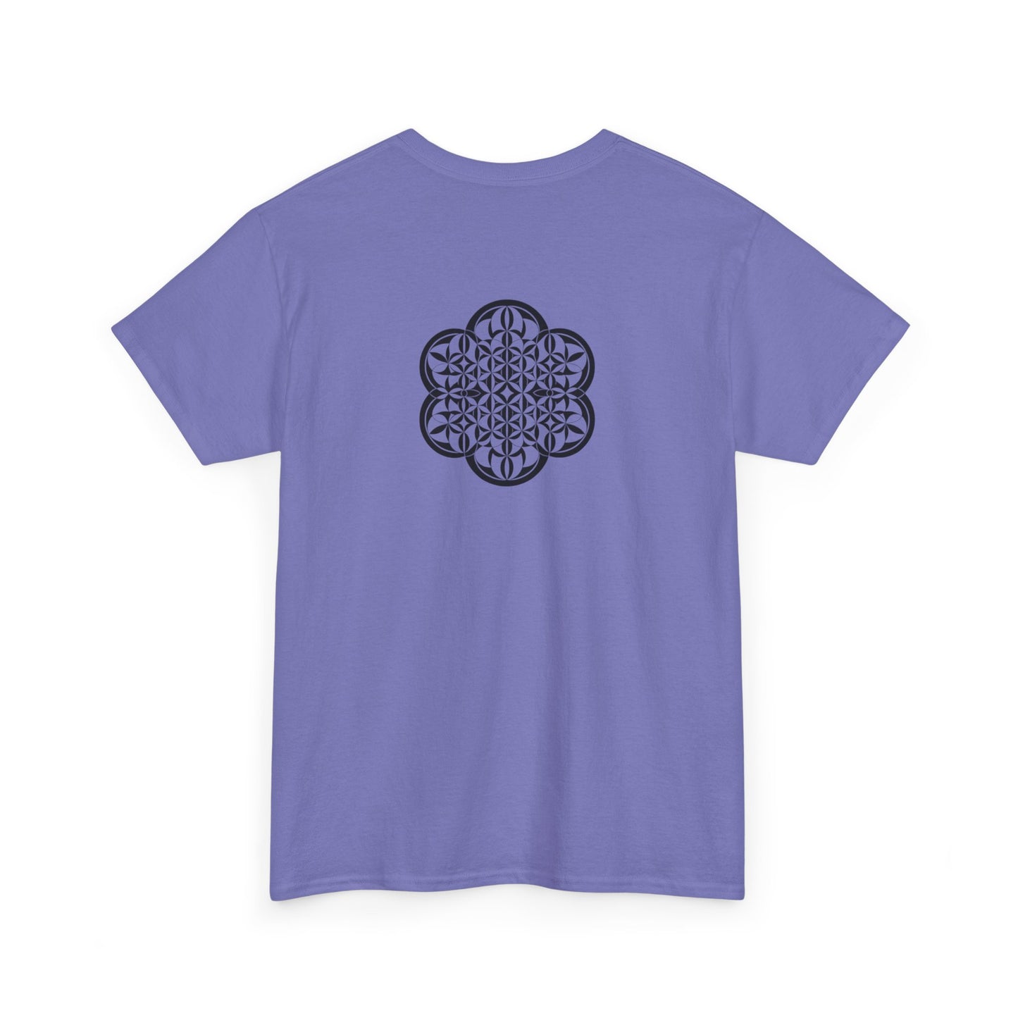 Psychonaut Staple, Flower of life, Unisex Heavy Cotton Tee - Psychonaut Swag