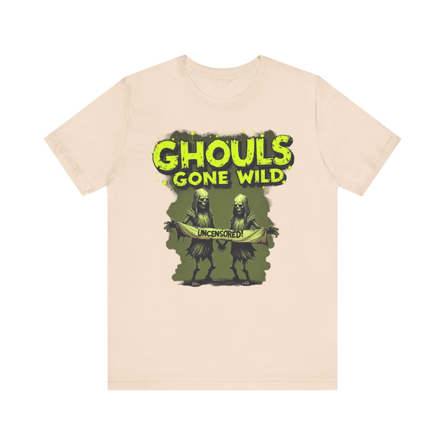 Ghouls Gone Wild Tee, Funny Halloween T-Shirt, Unisex Graphic Tee, Spooky Party Shirt, Casual Wear for Halloween