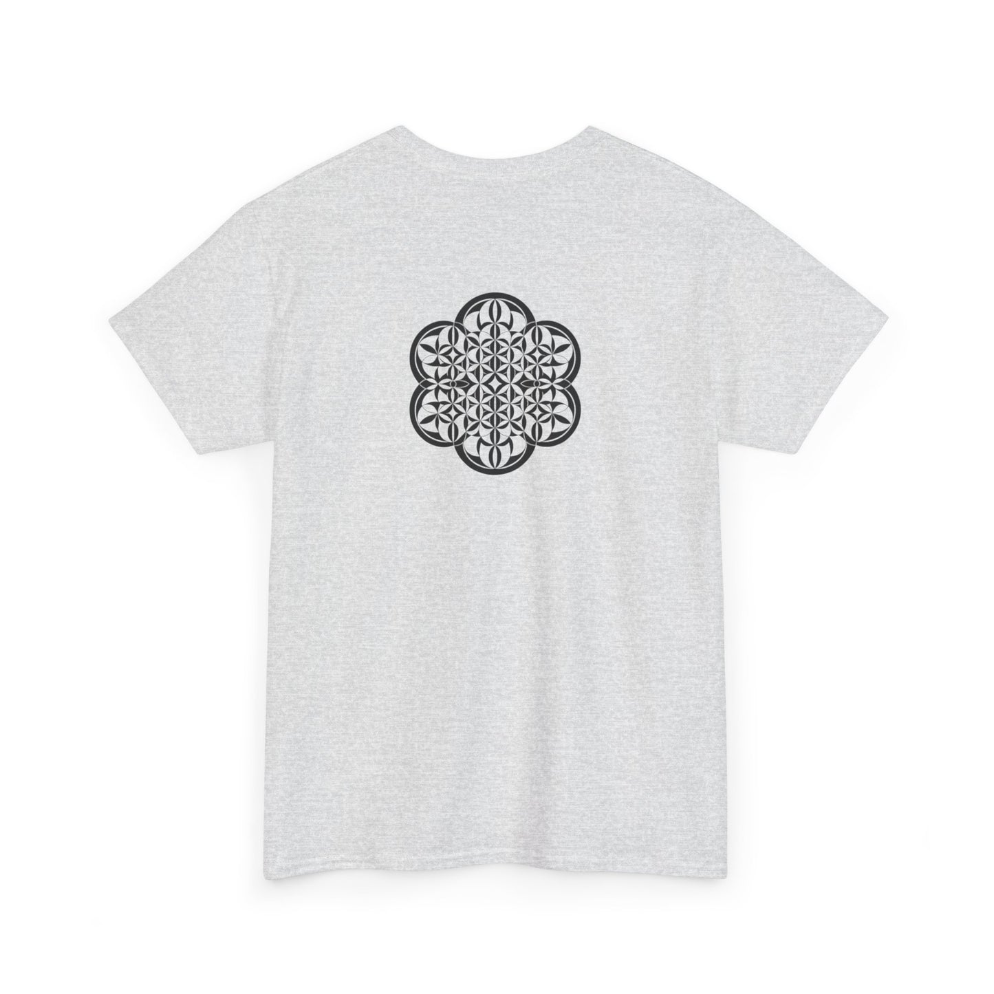 Psychonaut Staple, Flower of life, Unisex Heavy Cotton Tee - Psychonaut Swag