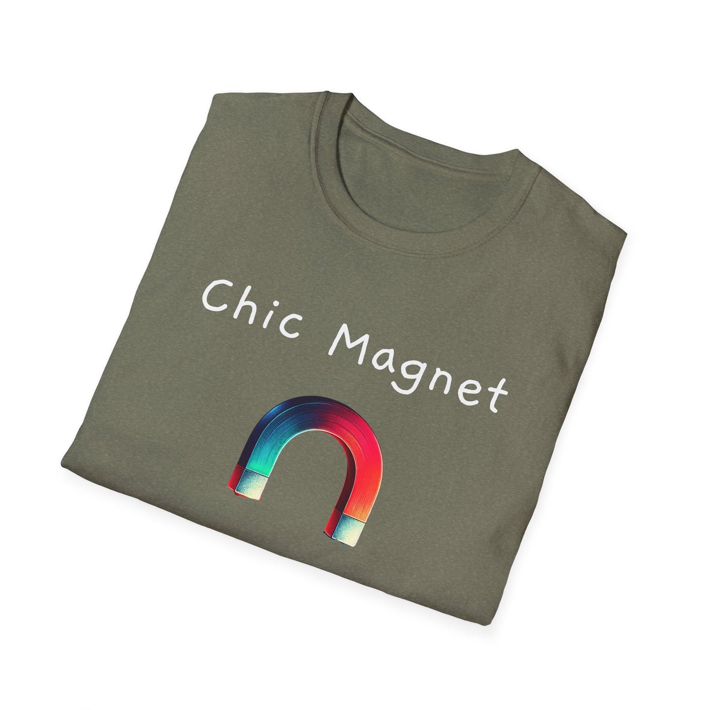 Chic Magnet Unisex Softstyle T-Shirt - Fun and Quirky Graphic Tee - Psychonaut Swag