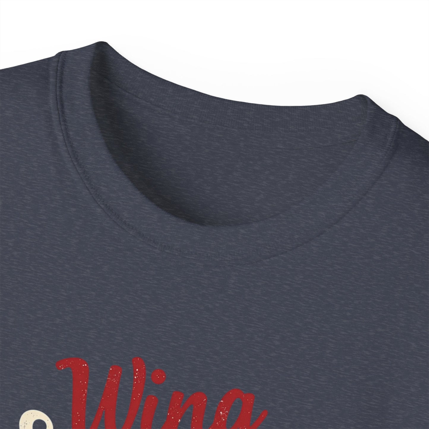 Wing Sweetheart Unisex Ultra Cotton Tee | Cute Graphic Shirt, Valentine's Day Gift, Trendy Casual Wear, Heart Theme Apparel, Unique T-Shirt - Psychonaut Swag