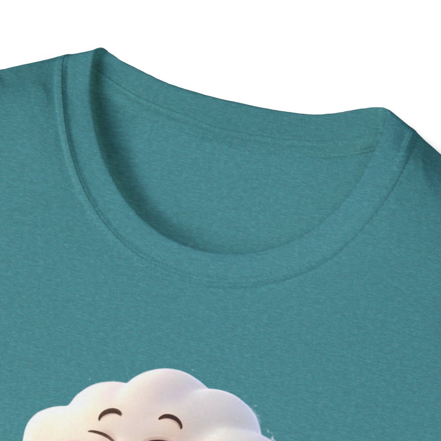 Cloud Laughing Causes Rains, Unisex Softstyle T-Shirt