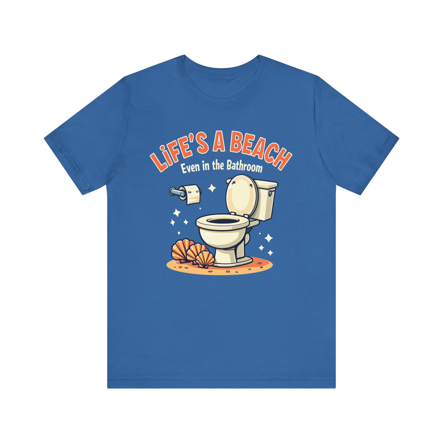 Life's a Beach, Unisex Short Sleeve Shirt - Psychonaut Swag