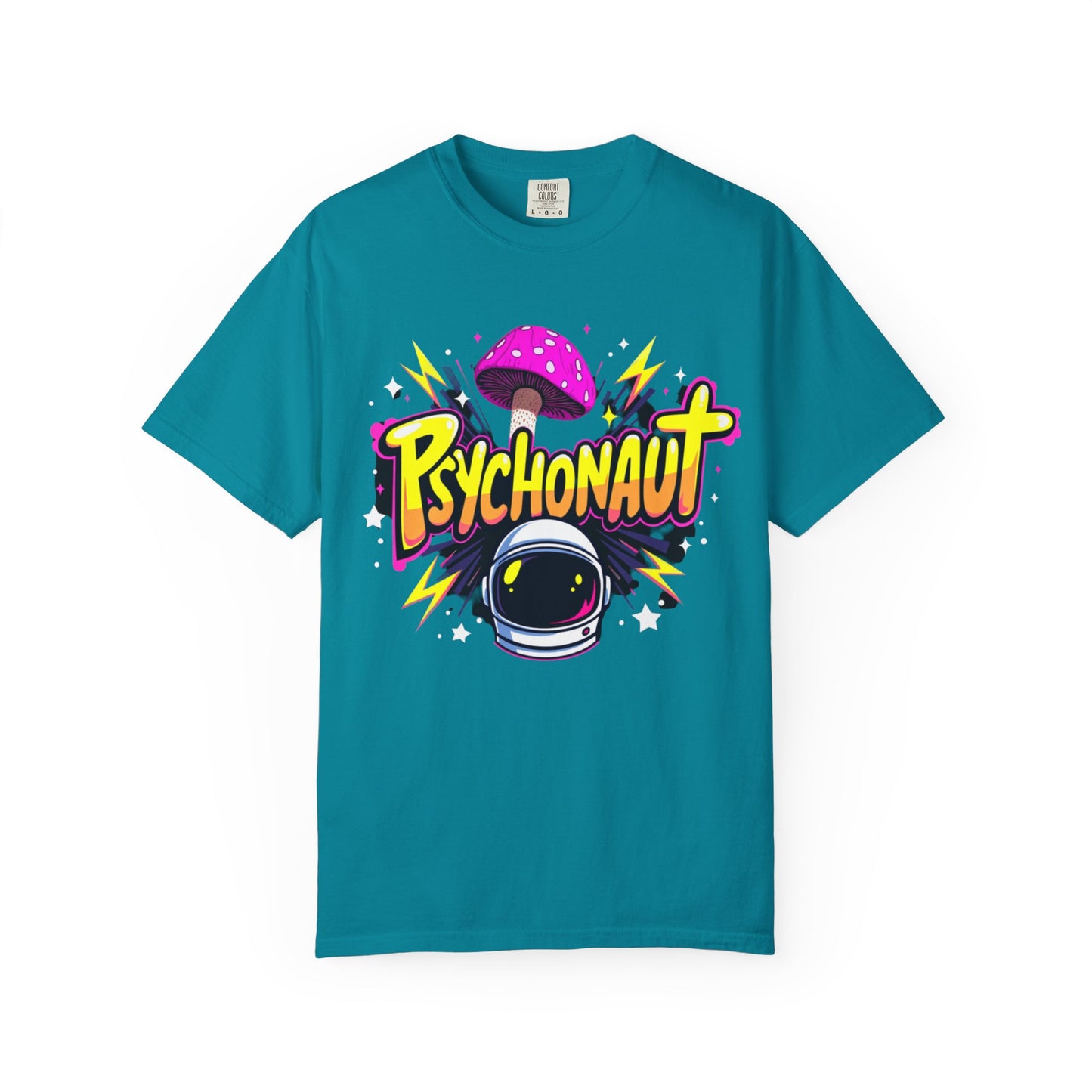 Psychonaut Explorer, Unisex Graphic T-Shirt - Fun, Colorful Space Design for Adventure Lovers - Psychonaut Swag