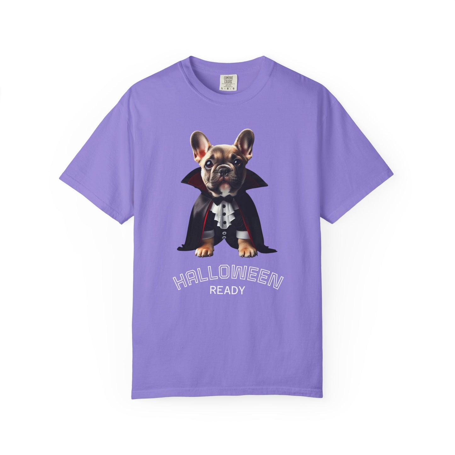 Funny French Bulldog Vampire T-Shirt, Pet Lover Gift, Halloween Costume Tee, Dog Theme Apparel, Unisex Graphic Shirt