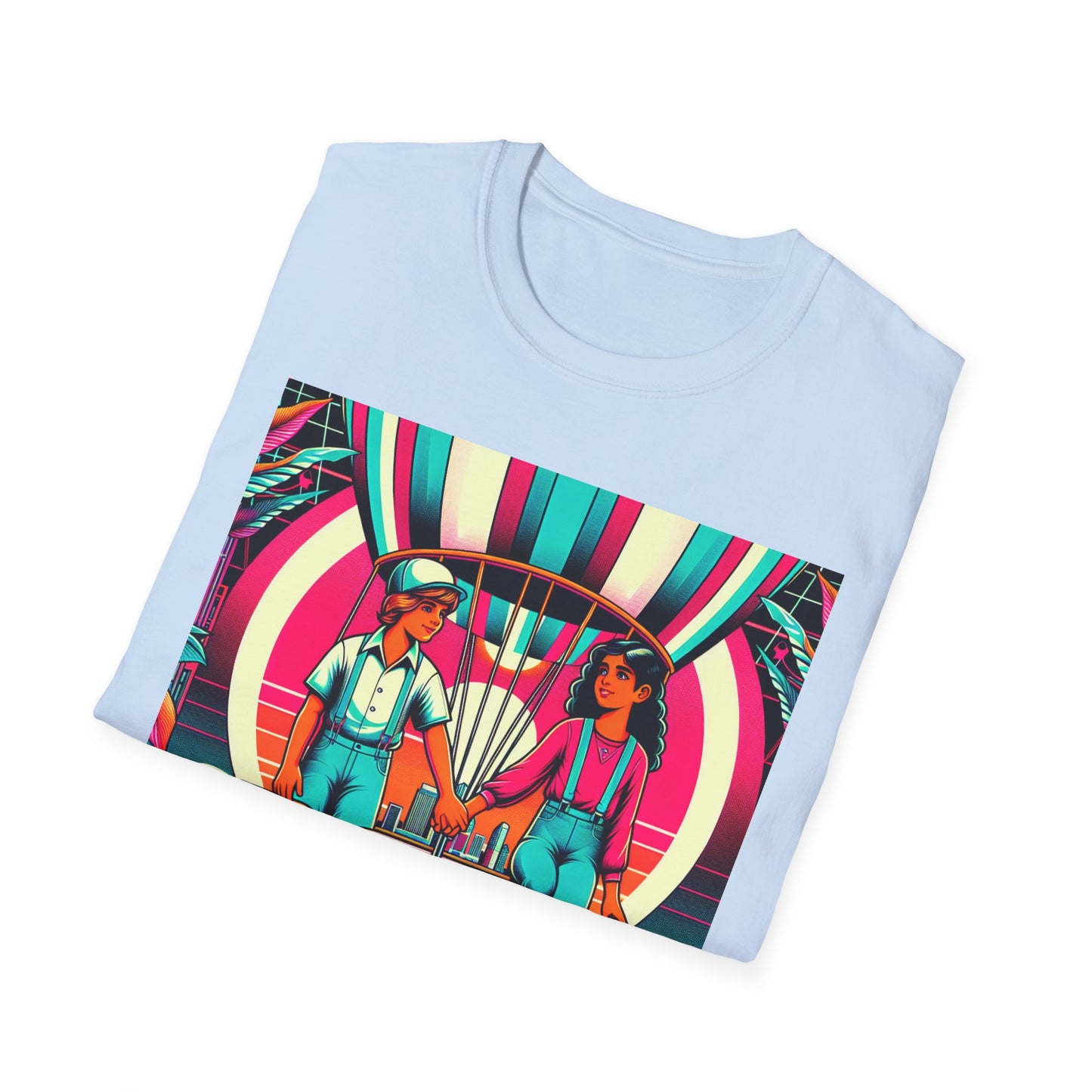 Hold On, Unisex Softstyle T-Shirt - Psychonaut Swag