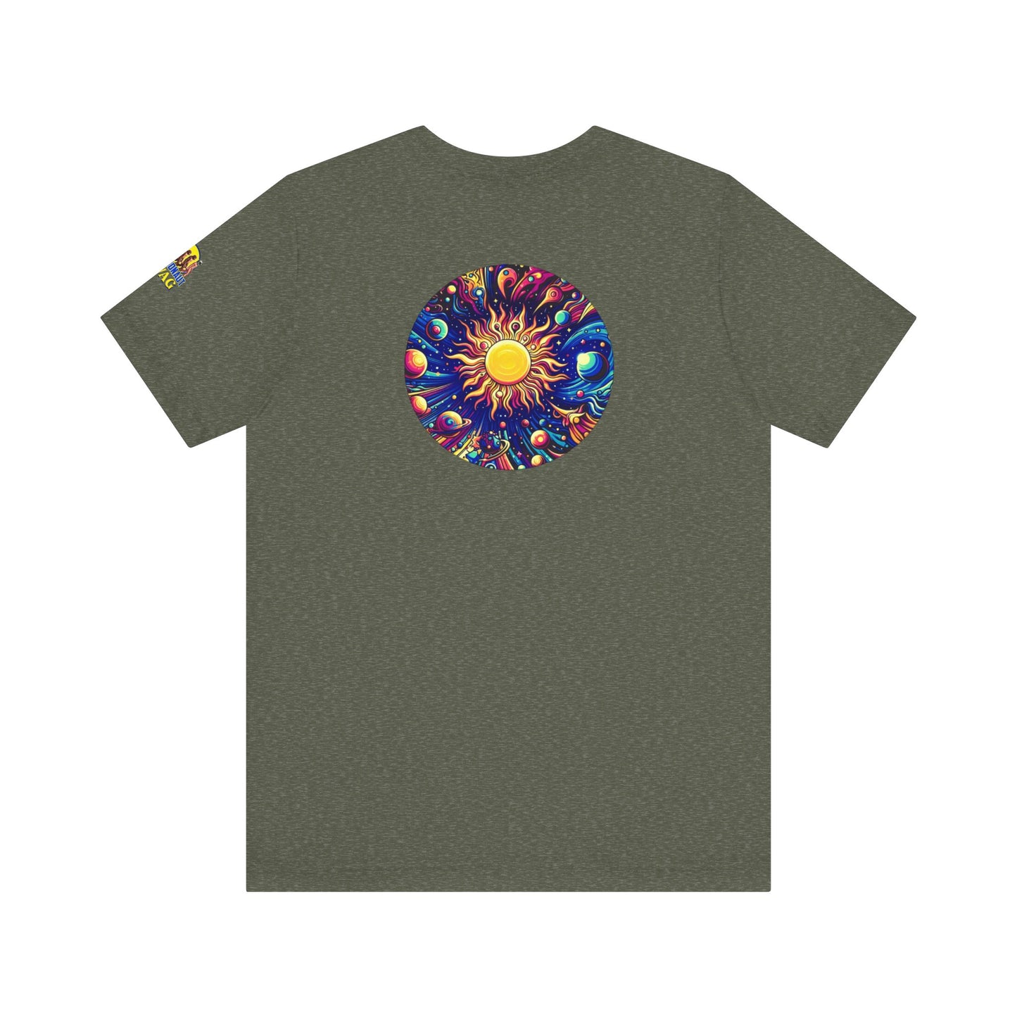 Psychonaut Staple solar system, Unisex Jersey Short Sleeve Tee