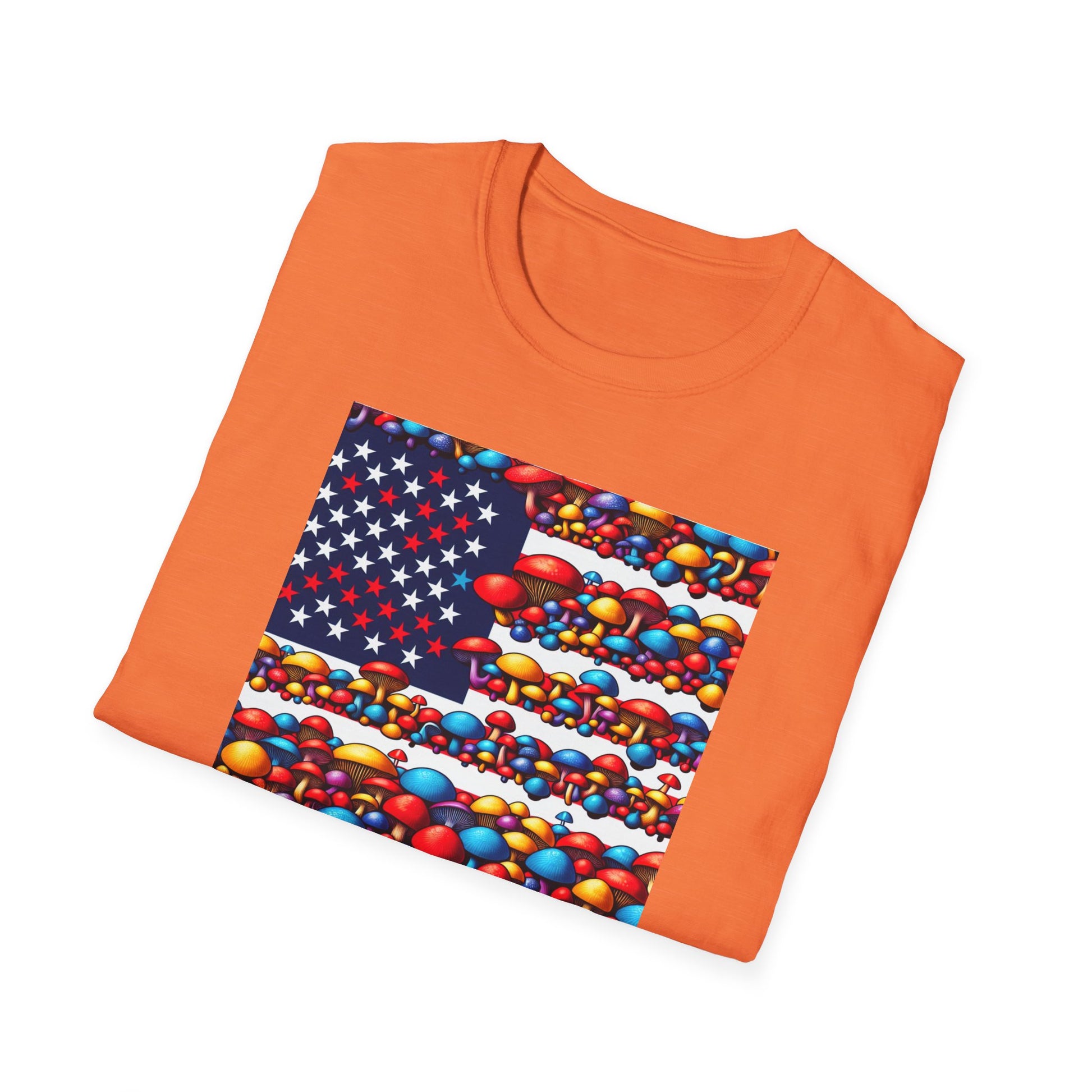 Psychedelic America Softstyle T-Shirt - Psychonaut Swag