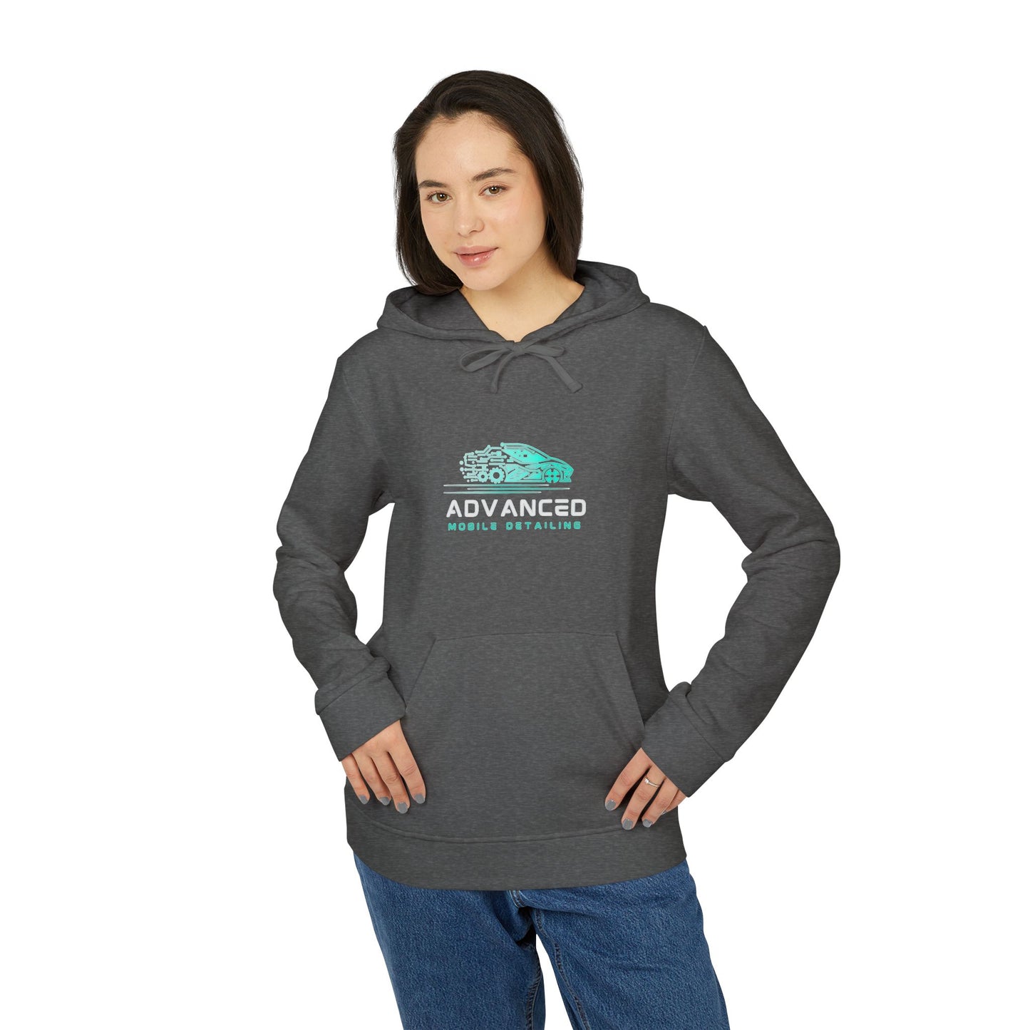 Advanced Mobile, adidas Fleece Hoodie - Casual Comfort, Athleisure, Sportswear, Gift for Him/Her, Perfect for All Seasons