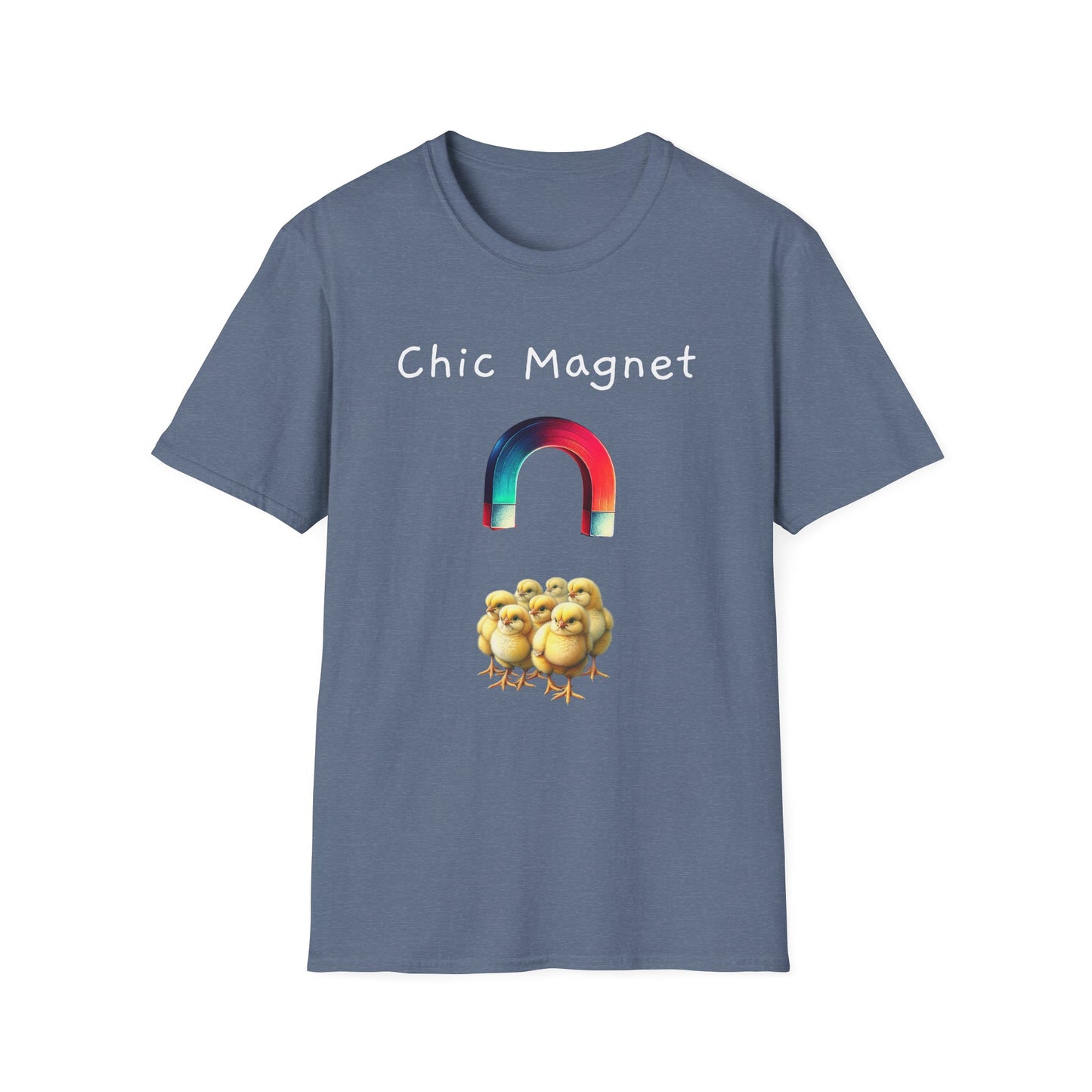 Chic Magnet Unisex Softstyle T-Shirt - Fun and Quirky Graphic Tee - Psychonaut Swag
