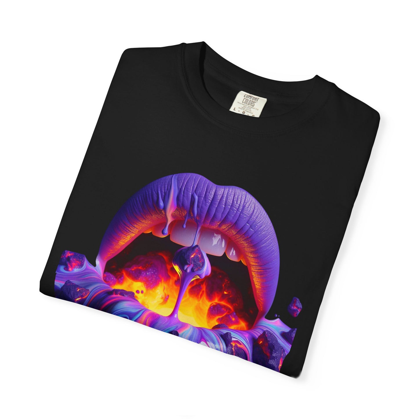 Lava Lips, Unisex Garment-Dyed T-shirt