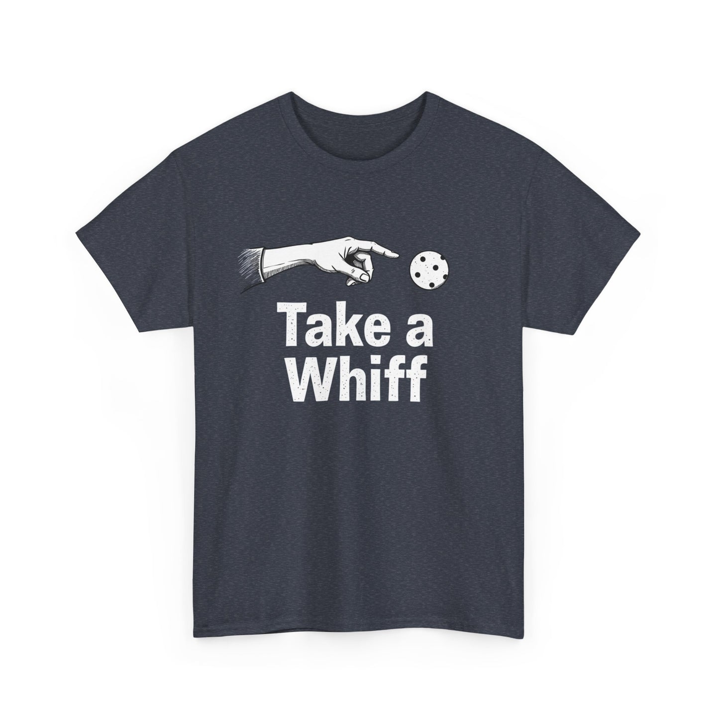 Take a whiff, Unisex Heavy Cotton Tee - Perfect for Fun Gatherings, Casual Outings, Gifts, and Everyday Wear