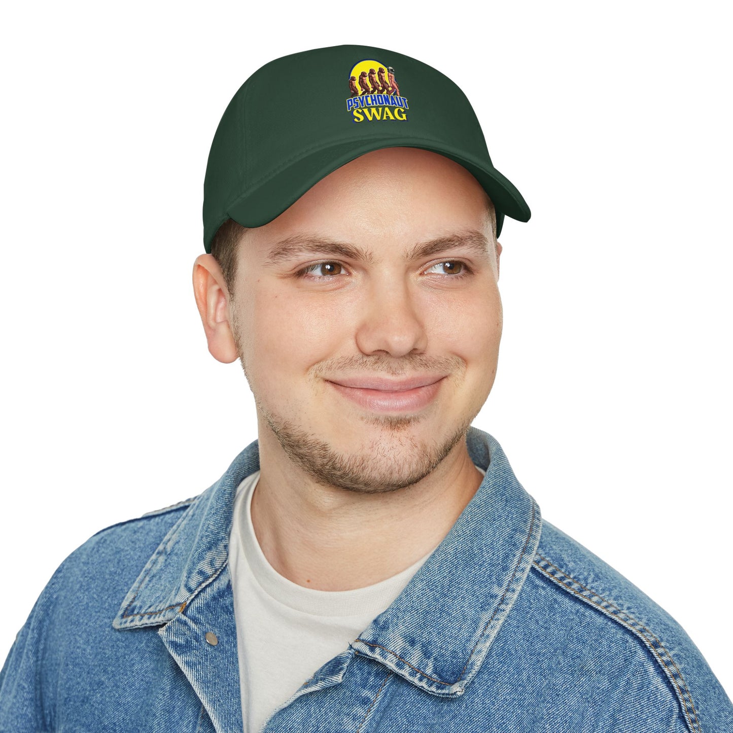 Psychonaut Swag Low Profile Baseball Cap, Casual Hat, Gift for Gamers, Streetwear Accessory, Summer Vibes, Trendy Headwear - Psychonaut Swag