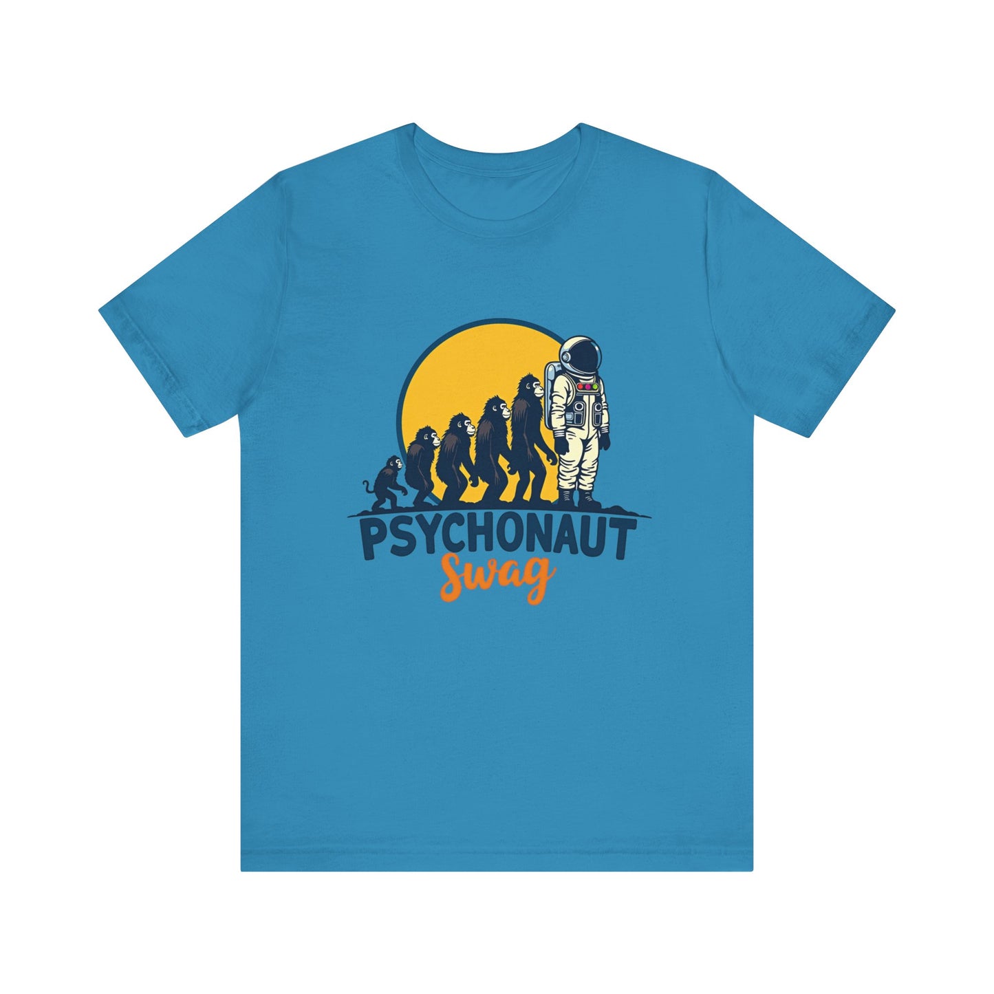 Psychonaut Swag Retro Tee - Unisex Jersey Short Sleeve T-Shirt - Psychonaut Swag