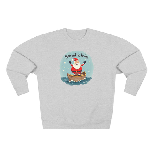Boats and Ho Ho Hos, Unisex Crewneck Sweatshirt
