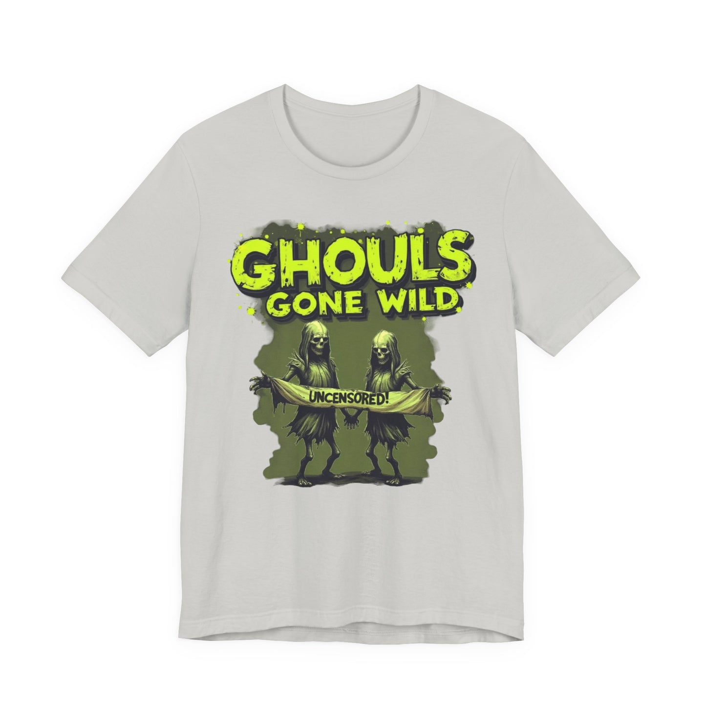 Ghouls Gone Wild Tee, Funny Halloween T-Shirt, Unisex Graphic Tee, Spooky Party Shirt, Casual Wear for Halloween