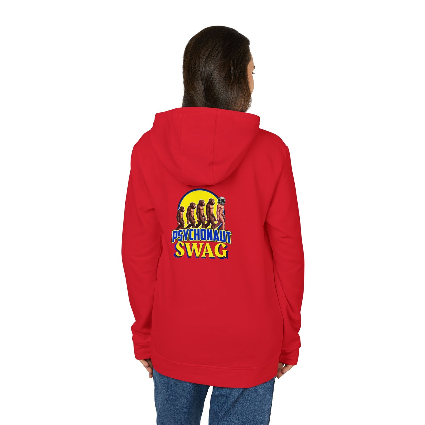 Psychonat Swag Logo, adidas Unisex Fleece Hoodie - Psychonaut Swag