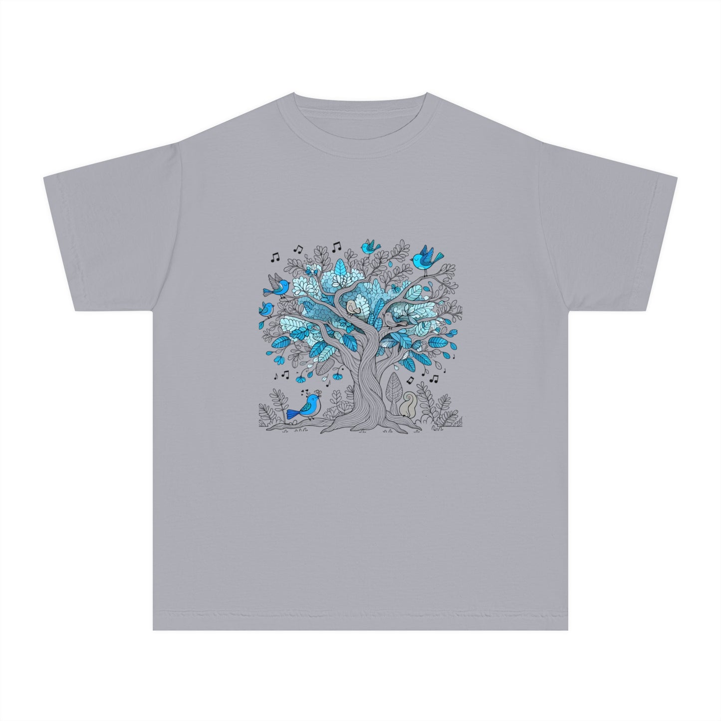 Whimsical tree Youth Midweight Tee - Psychonaut Swag