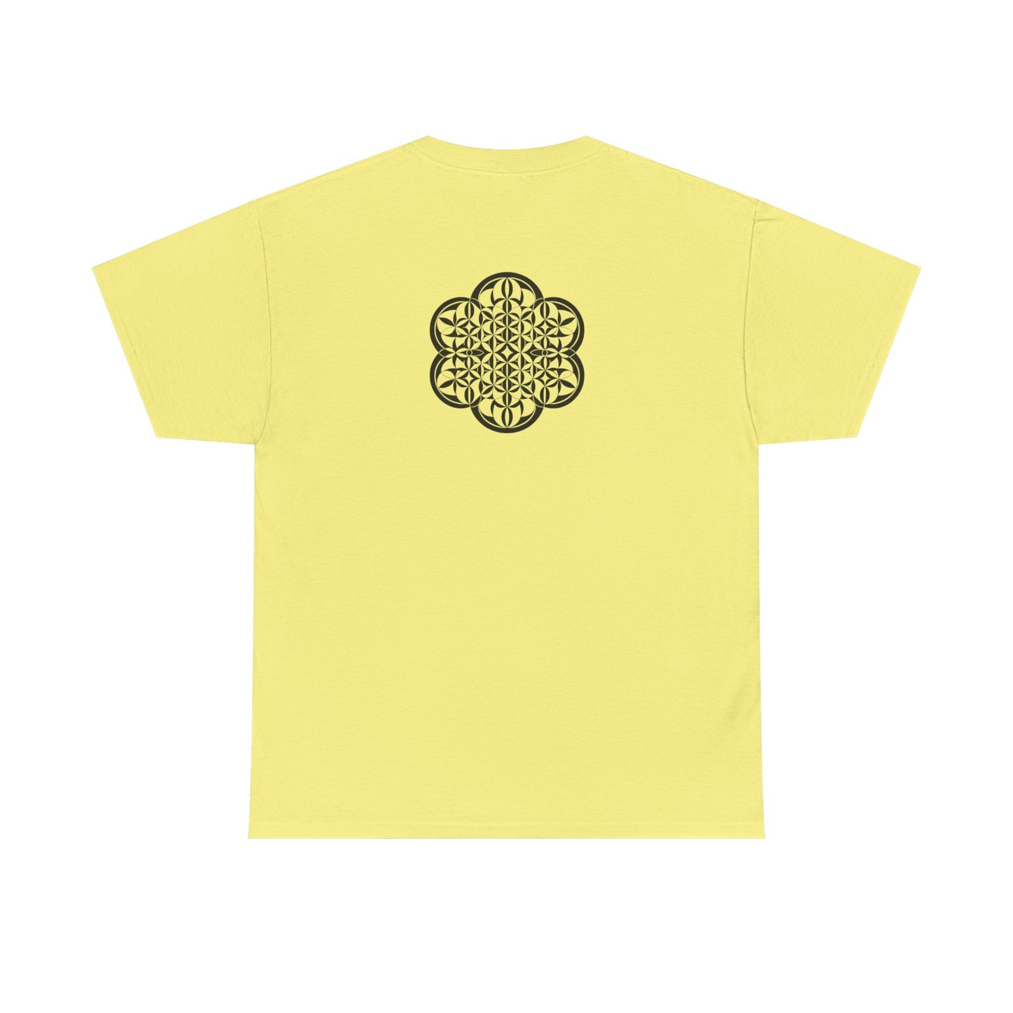 Psychonaut Staple, Flower of life, Unisex Heavy Cotton Tee - Psychonaut Swag