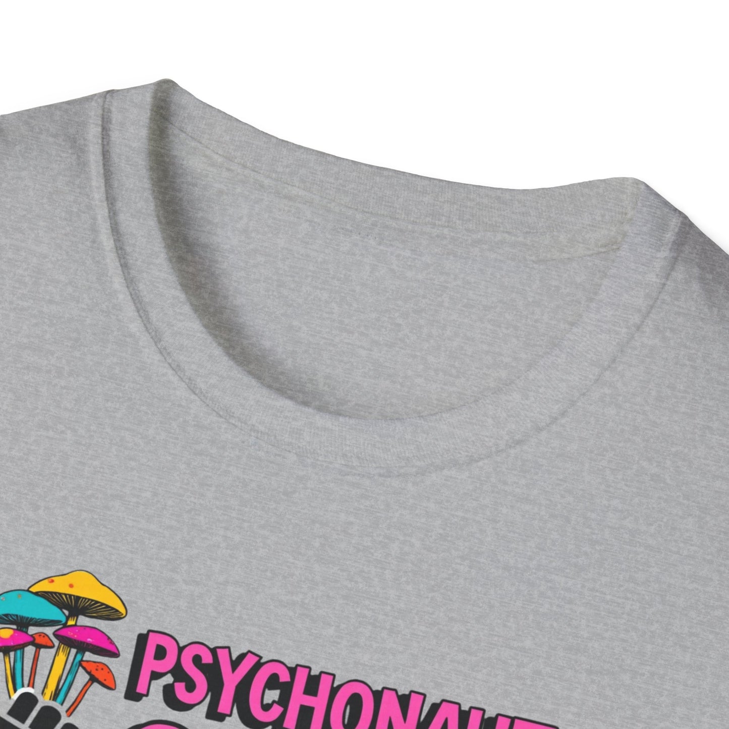 Fistful of Shrooms, Pyschonaut Swag Staple, Psychedelic Graphic T-Shirt, Humor Apparel for Psychedelic Lovers, Perfect for Festivals, Casual Wear, Gift for Friends - Psychonaut Swag