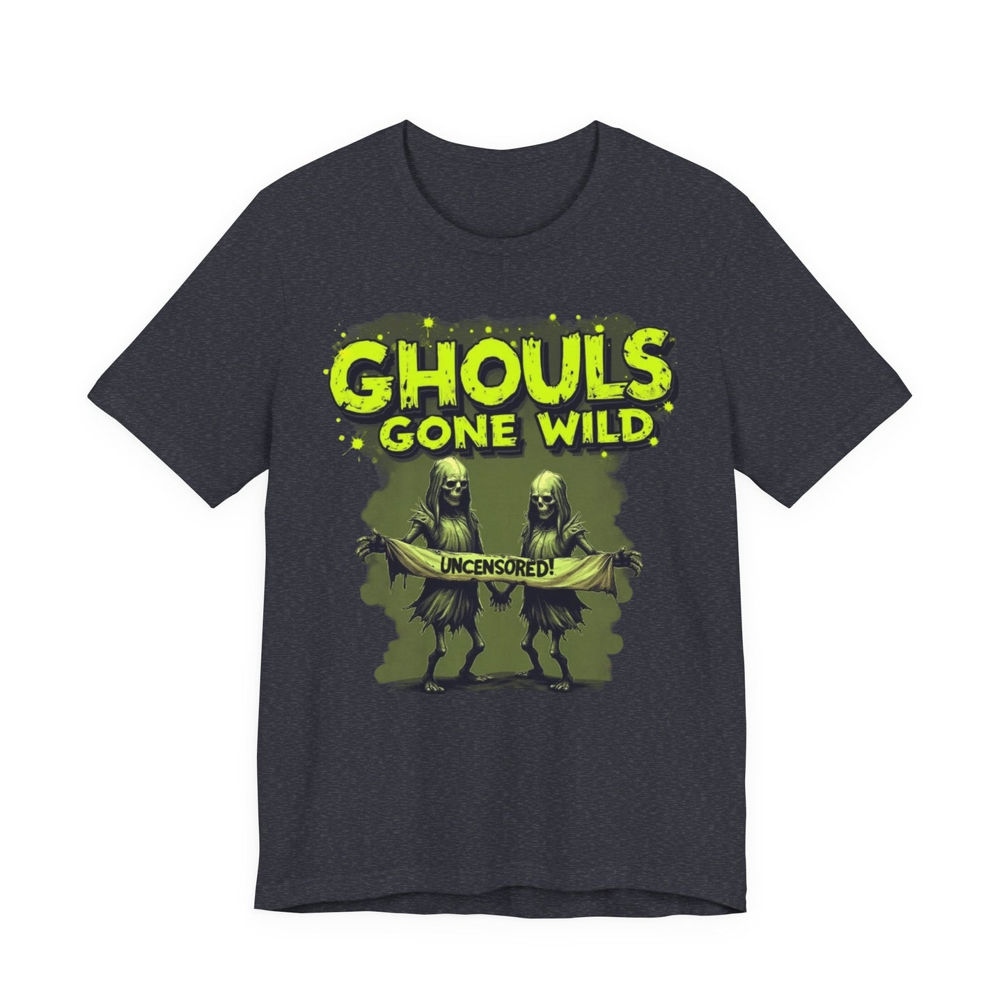 Ghouls Gone Wild Tee, Funny Halloween T-Shirt, Unisex Graphic Tee, Spooky Party Shirt, Casual Wear for Halloween