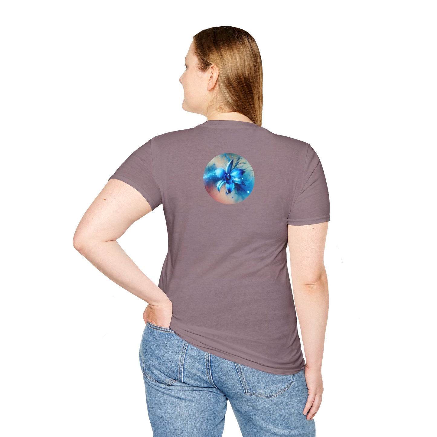 Psychonaut staple, Orchid, Unisex Softstyle T-Shirt - Psychonaut Swag