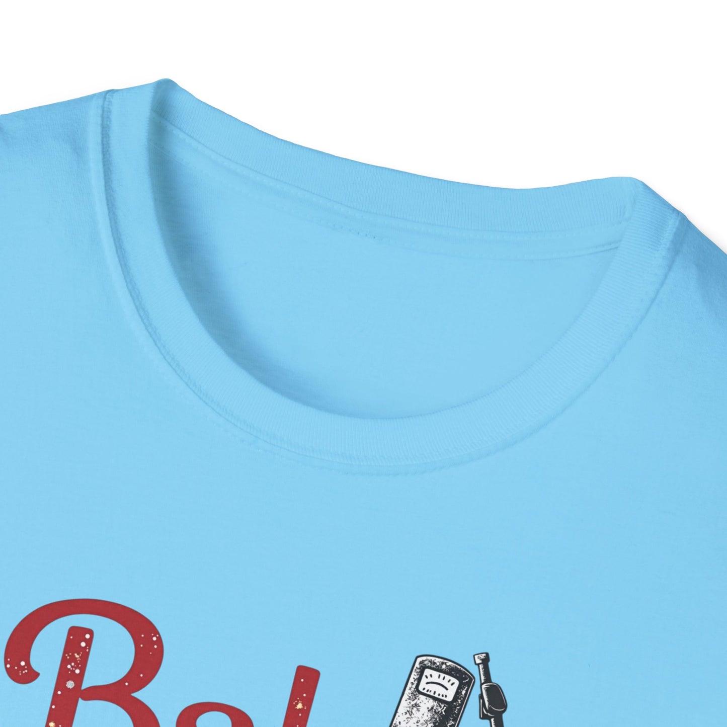 Baby Fuel, Vintage PumpThemed Unisex T-Shirt, Funny Baby Fuel Shirt, Gift for Car Lovers, Automotive Tee, Casual Everyday Wear - Psychonaut Swag