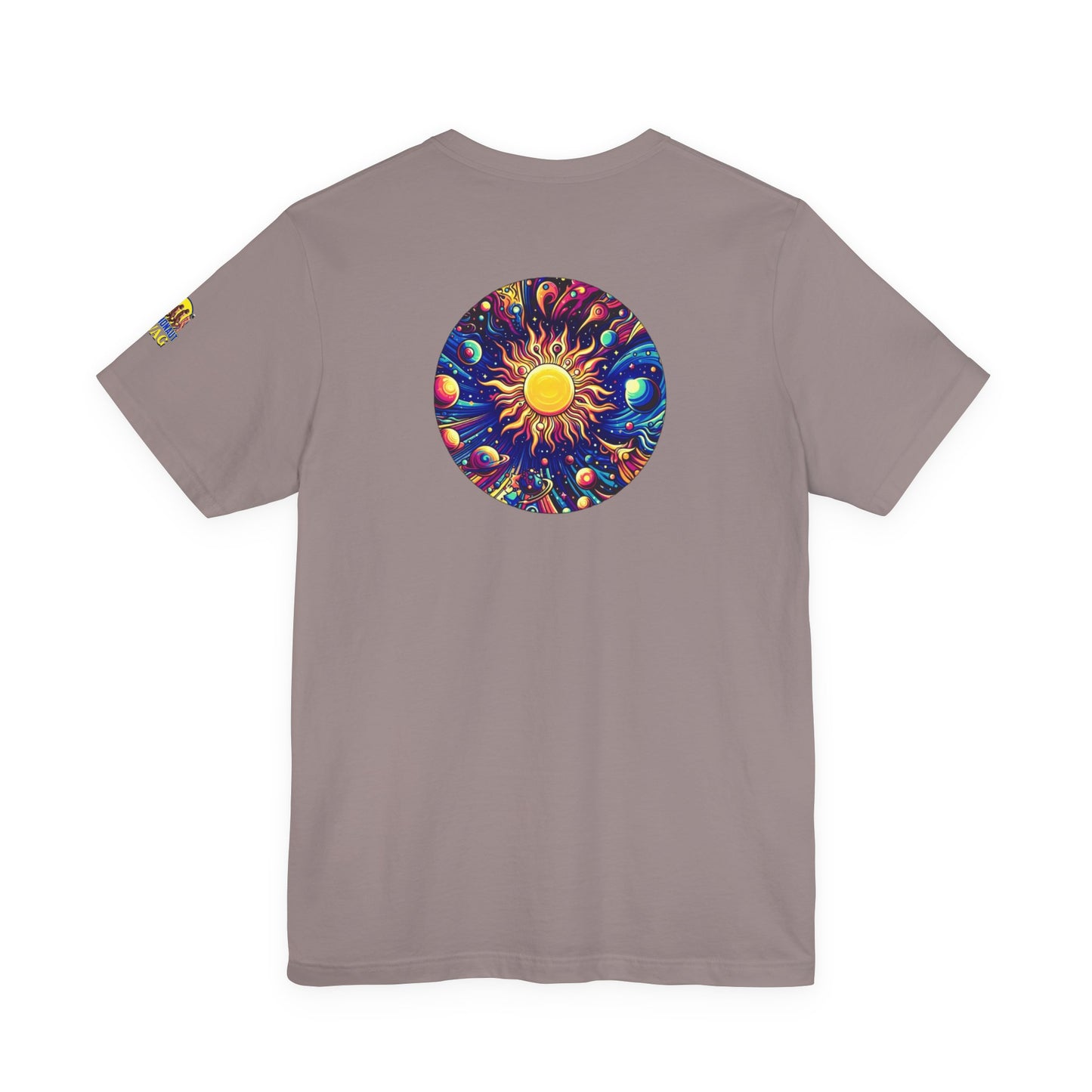 Psychonaut Staple solar system, Unisex Jersey Short Sleeve Tee