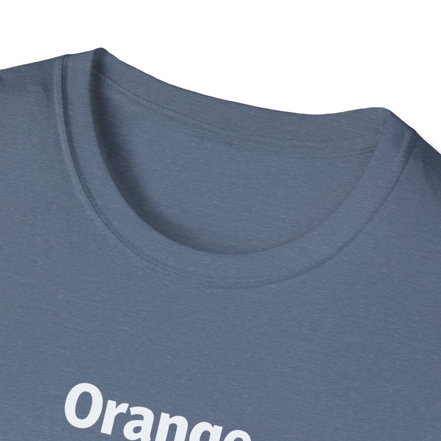 Grateful Orange T-Shirt, Unisex Casual Wear, Thanksgiving Shirt, Fall Vibes Tee, Gift for Friends, Comfortable Everyday Apparel - Psychonaut Swag
