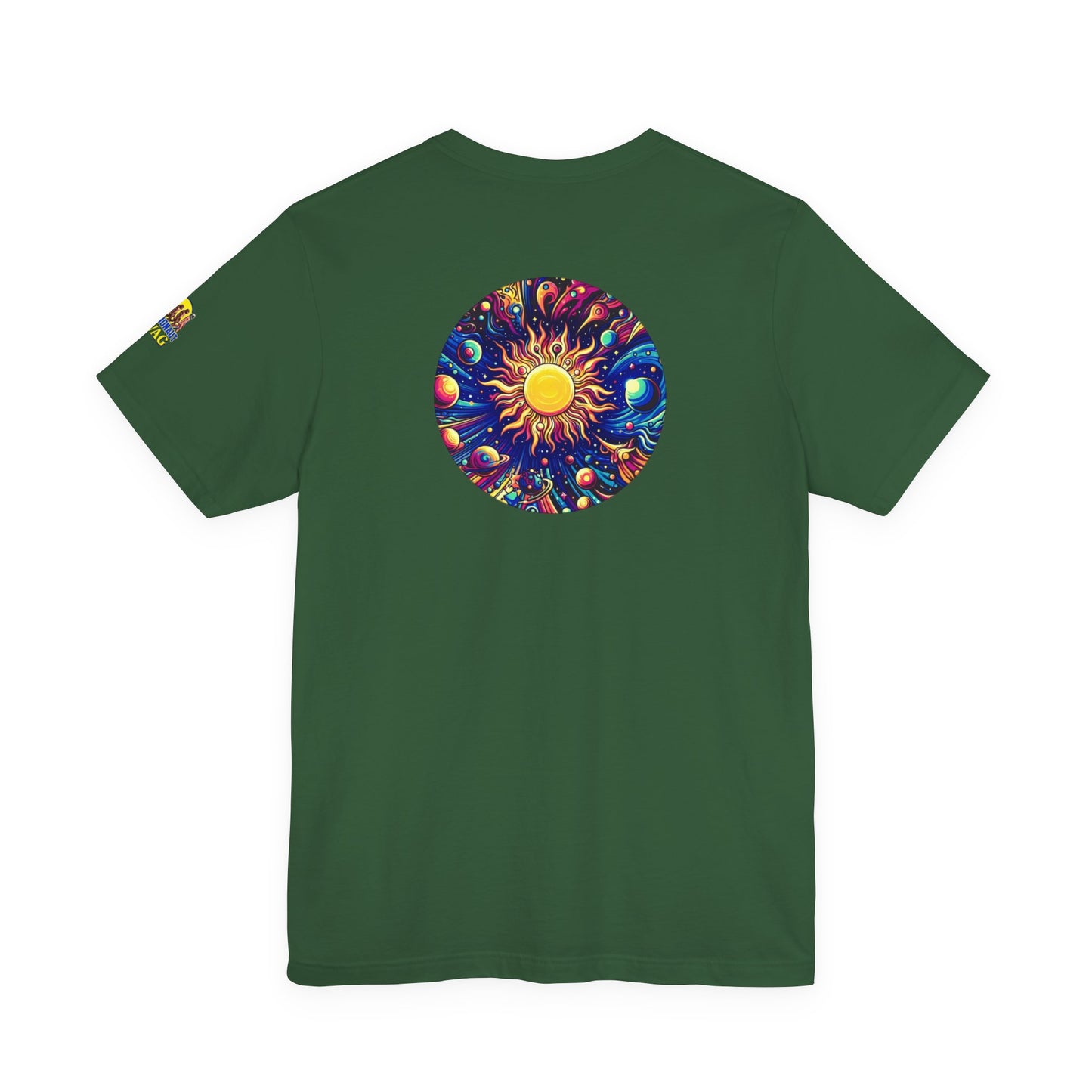 Psychonaut Staple solar system, Unisex Jersey Short Sleeve Tee